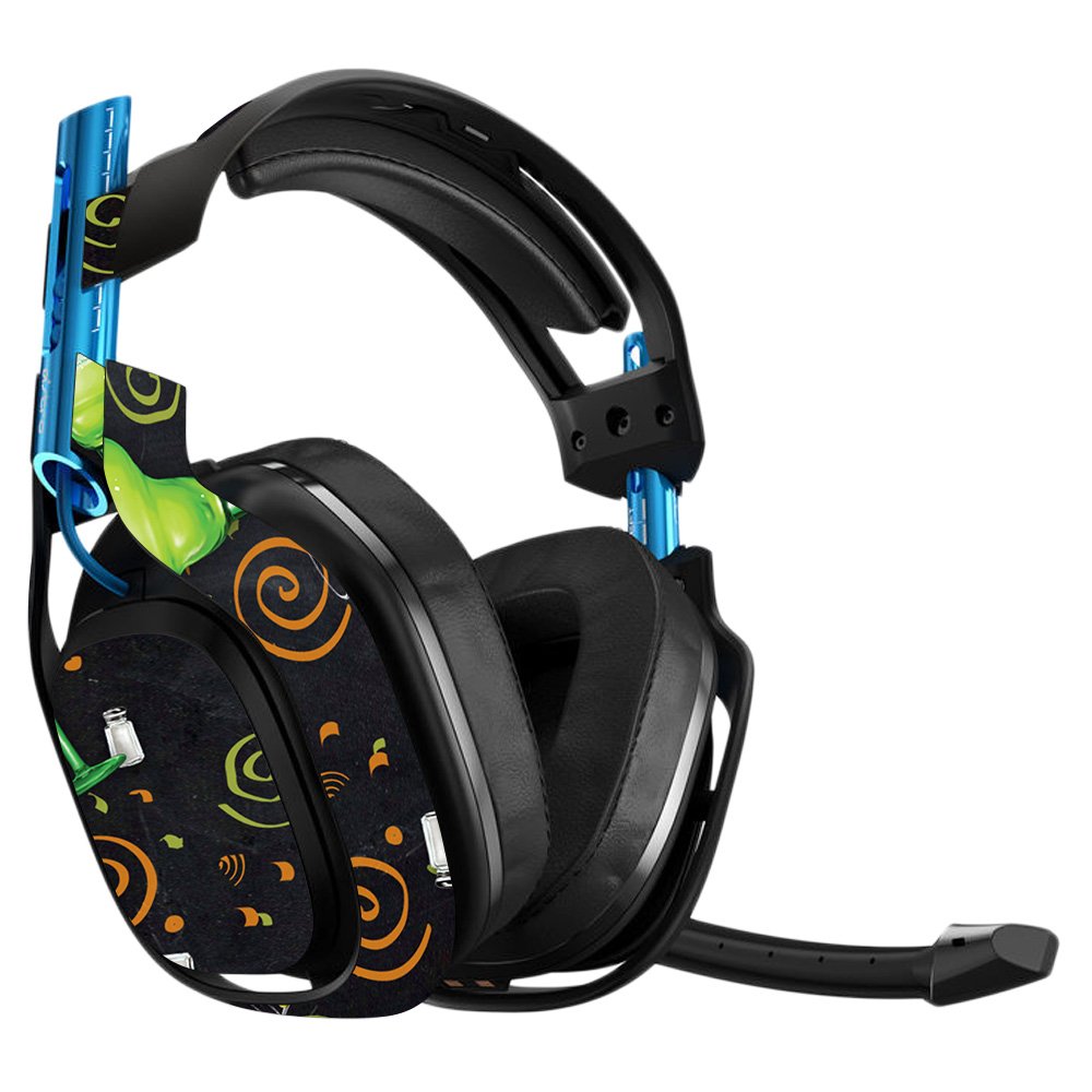 Astro A50 3rd Generation Gaming Headset Skin - Marg Party Design | Protective Vinyl Decal Wrap | Easy to Apply & Remove | Durable & Customizable | Made in USA | Perfect for Gaming, Streaming & Personalization