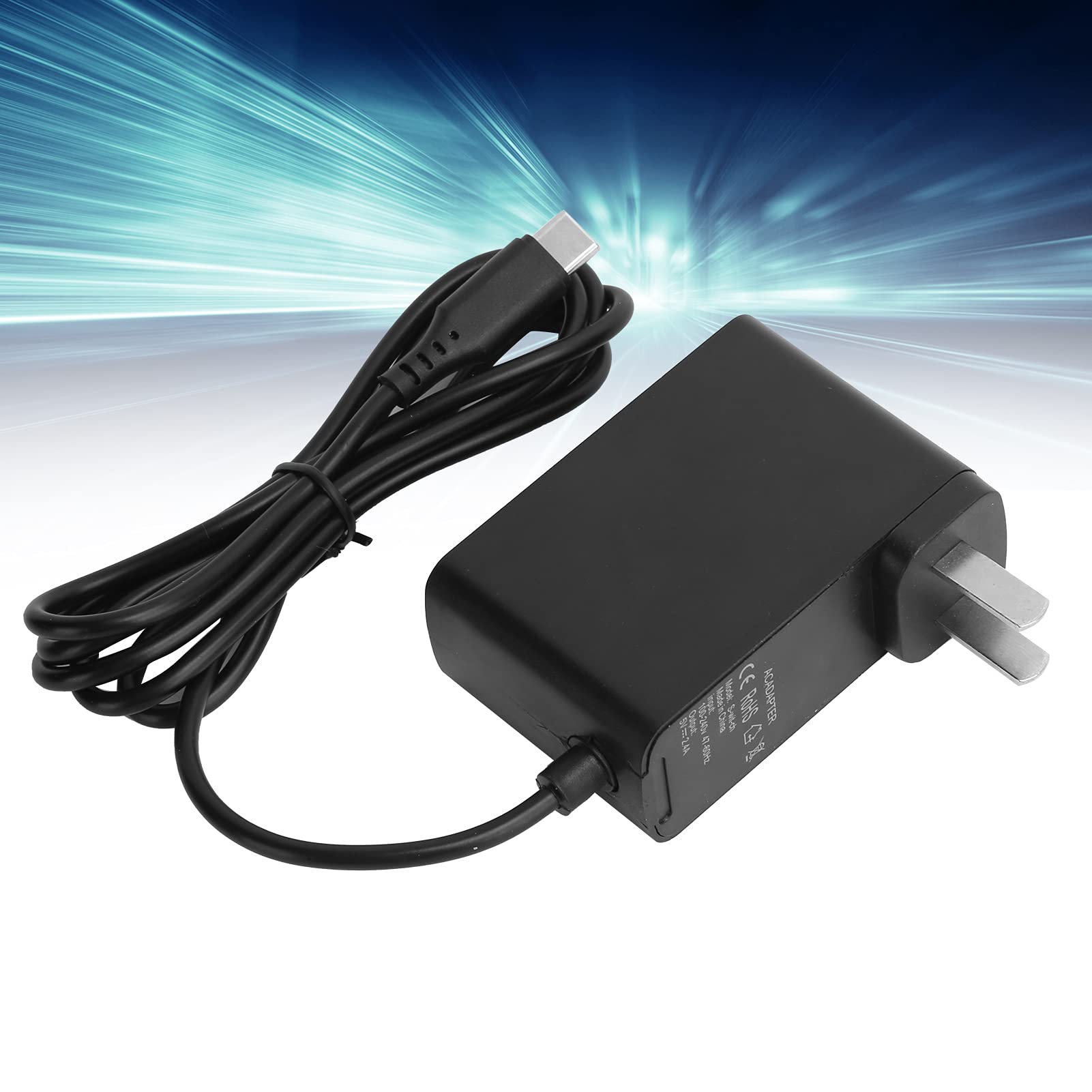 Universal AC Adapter Charger for Game Console - 100-240V Fast Charging Power Supply with Low Power Consumption & Stable Performance - Ideal for Home, Travel & Gaming Setup