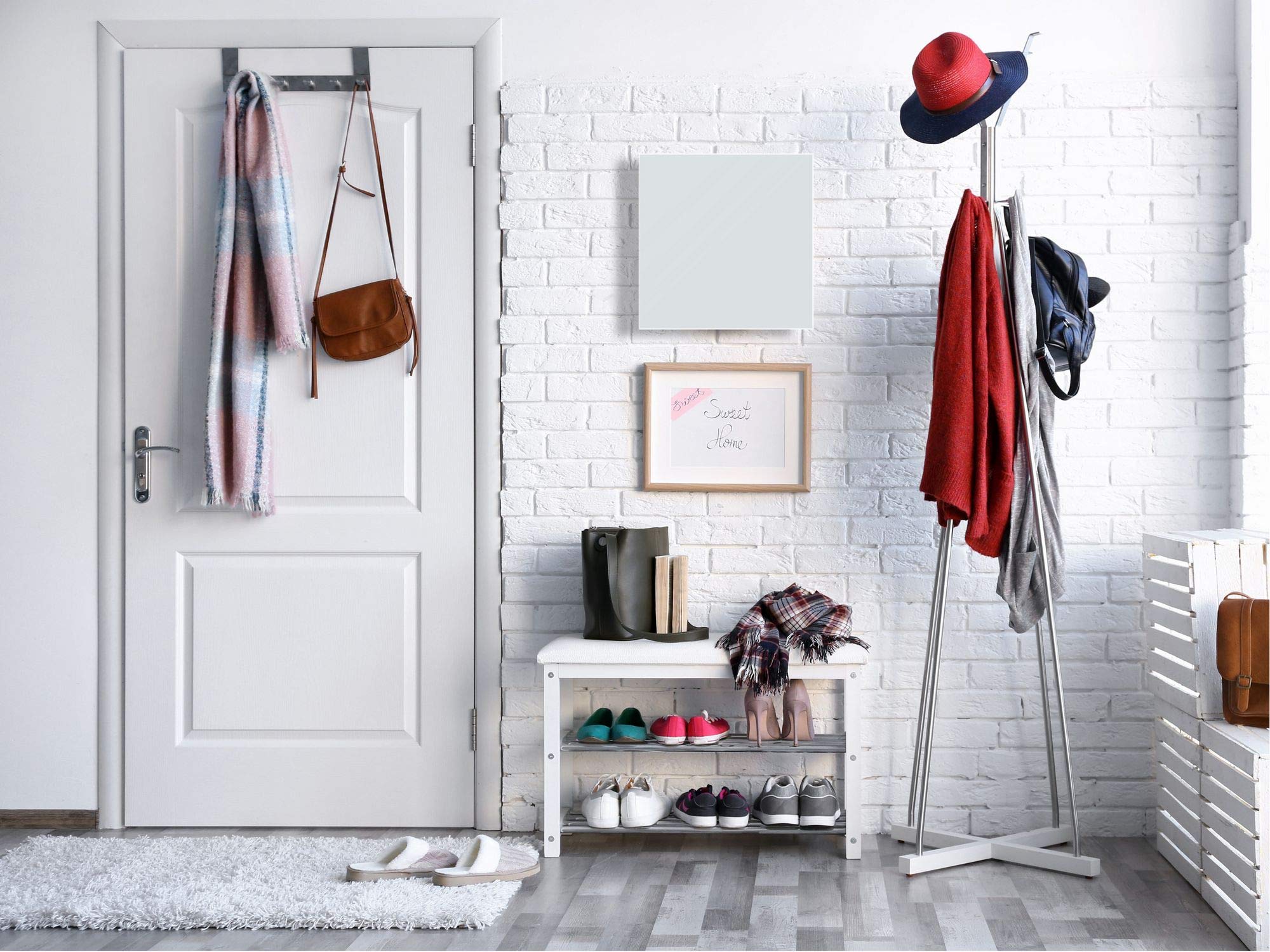 Concept Crystal Key Cabinet Storage Box with Frameless Glass & White Board - K18B Series in Multiple Colors | Perfect for Home, Office & Hotel Organization
