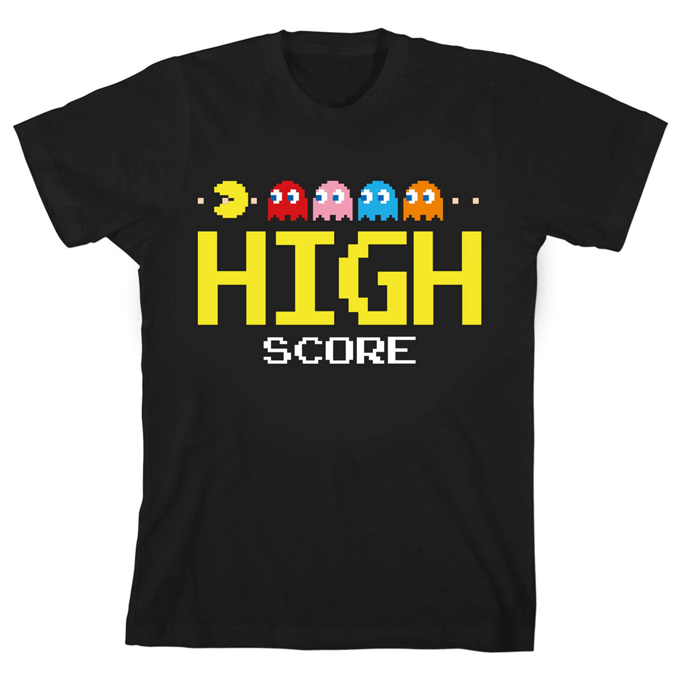 Pac-Man Arcade Video Game Graphic T-Shirt for Men & Youth | Retro Gaming Tee for Casual Wear & Gamer Gifts