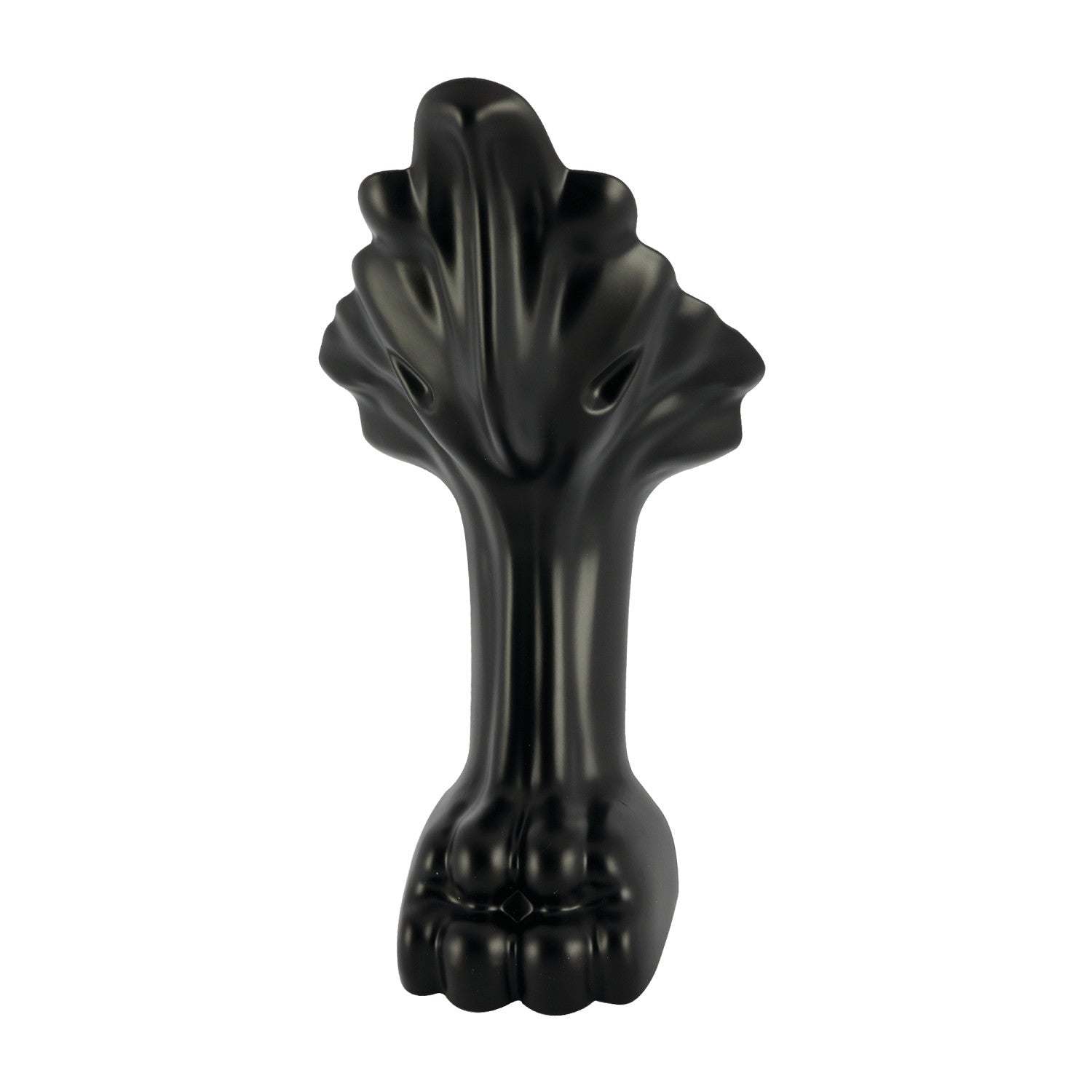 Aqua Eden VFMCWA0 4-Piece Lion Paw Aluminum Tub Feet Set in Matte Black - Heavy Duty Bathtub Legs for Freestanding Tubs, Perfect for Bathroom Renovation and Modern Home Decor
