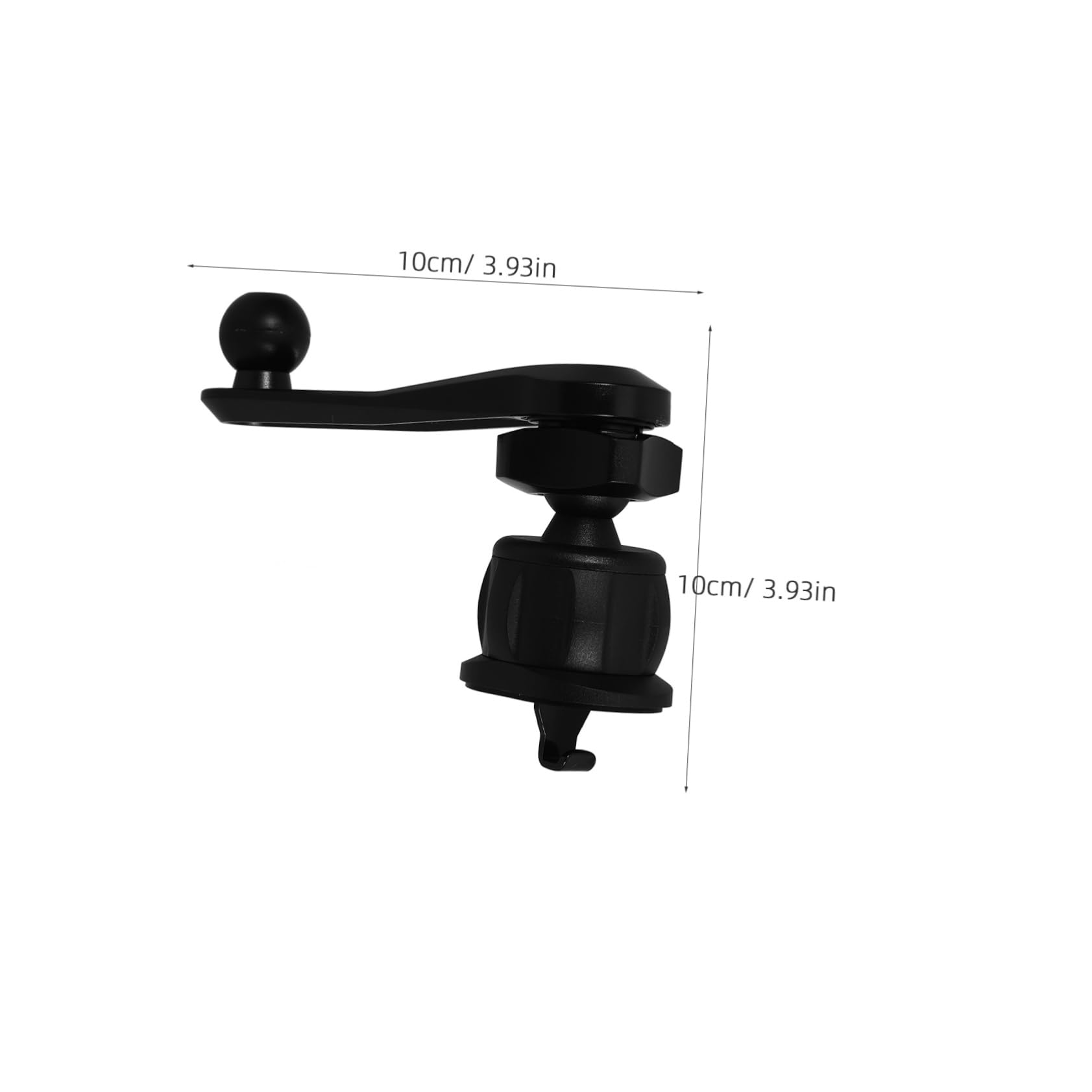 Hemobllo Car Phone Mount Holder - 360° Rotatable Long Arm Air Vent Phone Stand for iPhone Samsung Galaxy - Perfect for GPS Navigation & Hands-Free Driving