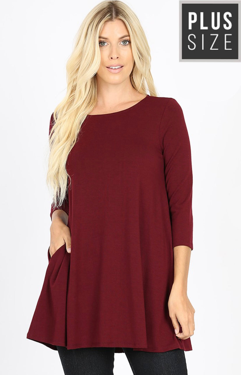 Dark Burgundy
