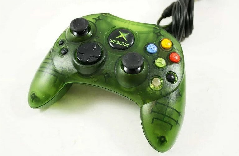 Original Xbox Controller S - Green Gaming Pad for Xbox Consoles | Perfect for Retro Gaming & Collectors