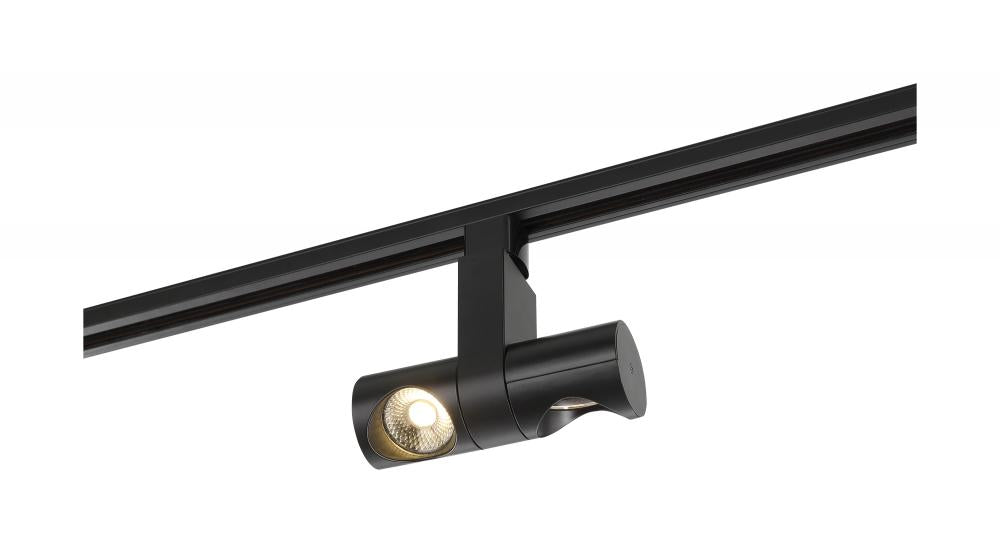 Dual Model #48 LED Track Headlight - Black or White Finish for Modern Home & Office Lighting