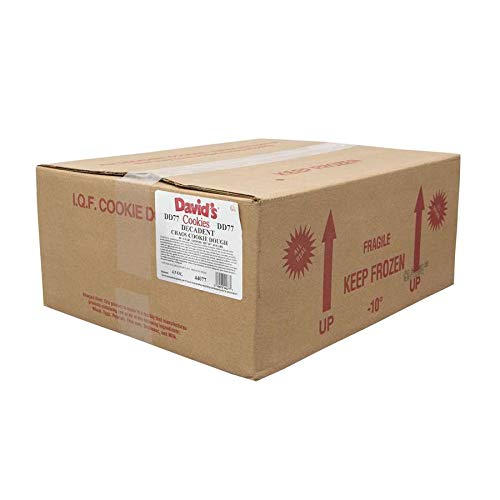 David's Cookies Decadent Chaos Cookie Dough 4.5 oz (80 Pack) - Perfect for Birthday Parties, Office Treats & Holiday Baking Gifts