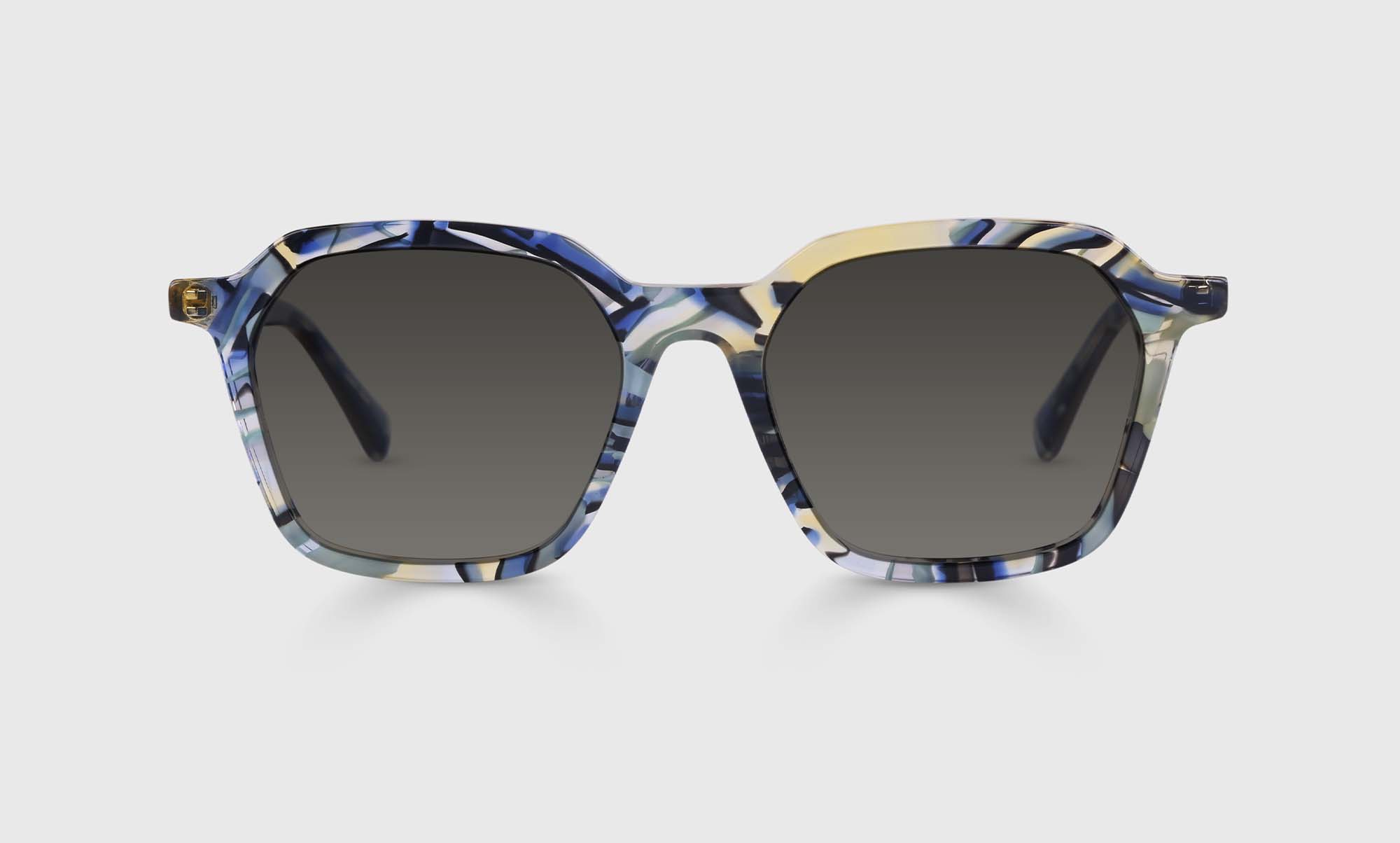 Stylish Four Square Sunglasses for Men & Women - UV Protection, Polarized, Trendy Aviator Style - Perfect for Driving, Beach, and Outdoor Activities