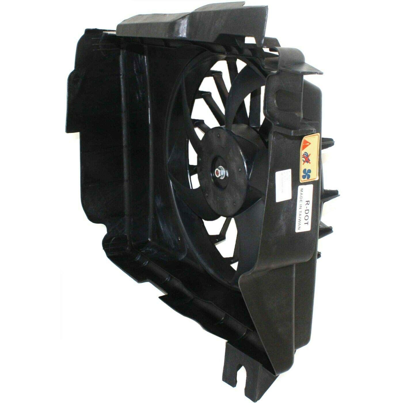 **2002-2008 Ram 1500 2003-2007 Ram 2500 2004-2007 Ram 3500 A/C Condenser Cooling Fan & Motor Replacement - Heavy-Duty Cooling for Pickup Trucks in Hot Climates & Off-Road Adventures**