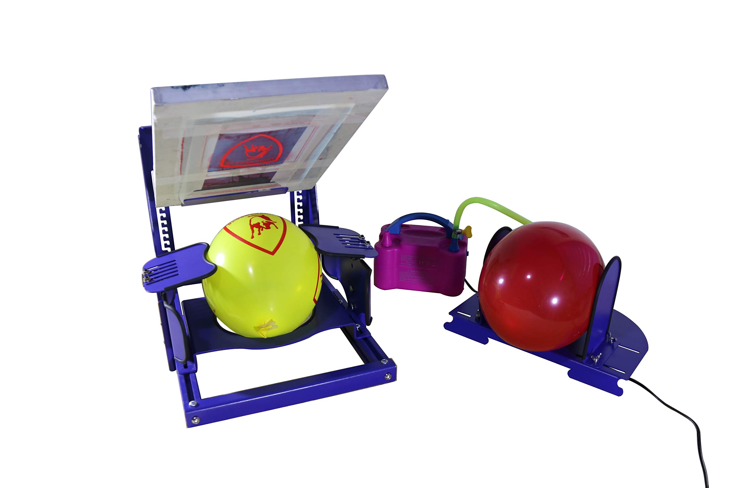 TECHTONGDA Balloon Screen Printing Machine Kit - Silk Screen Printing Equipment for DIY Balloon Decorations | Perfect for Weddings, Baby Showers, Christmas, Birthdays & Carnival Parties