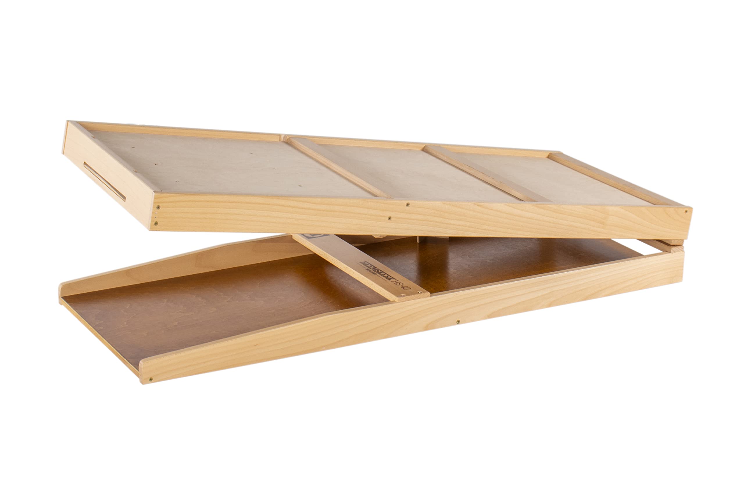 Premium Heemskerk Folding Dutch Shuffleboard Table HS-40 | Full-Size Sjoelbak with Storage Fold Design | Includes Accessories | Made in Netherlands | Perfect for Game Rooms, Bars & Family Game Nights