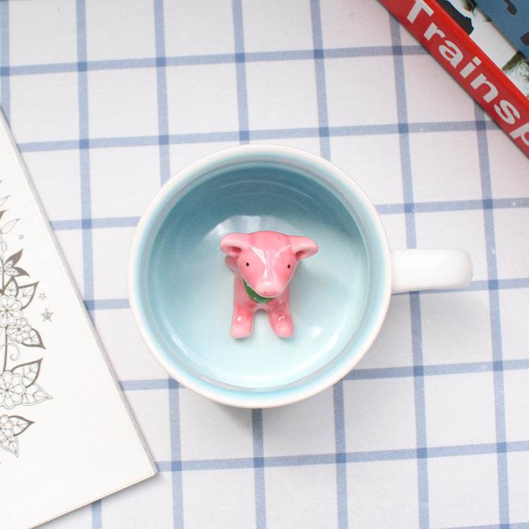 Creative 3D Coffee Mug - Unique Ceramic Cup for Home & Office Use - Perfect Gift for Coffee Lovers