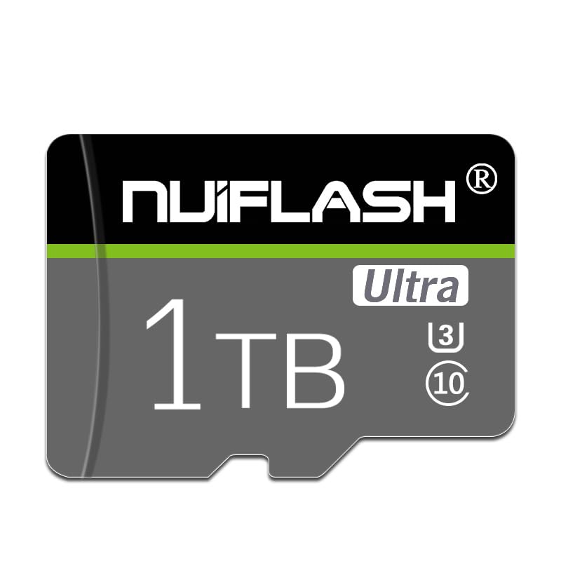 1TB Micro SD Card High Speed Class 10 TF Memory Card with SD Adapter - Compatible with Smartphones, Tablets, Cameras, Drones & Action Cameras | Perfect for 4K Video Recording, Gaming & Mobile Storage Expansion