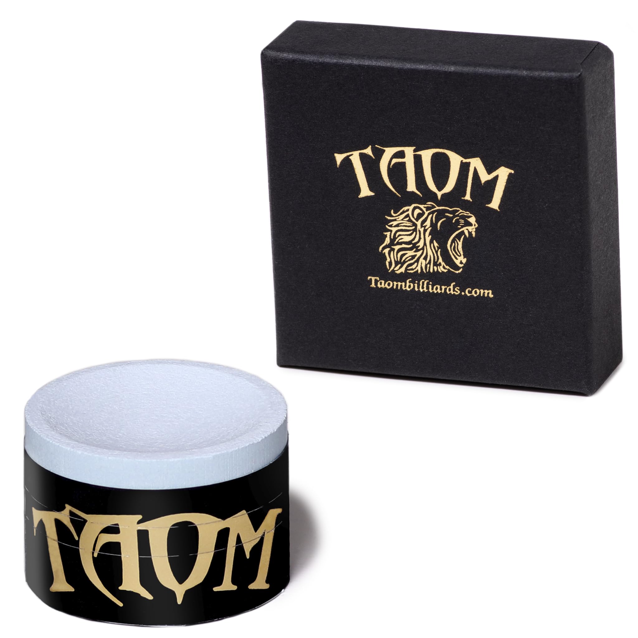 Premium TAOM Billiard Pool Cue Chalk 2.0 - Blue High-Performance Chalk in Branded Box | Perfect for Professional Pool Players & Home Game Rooms