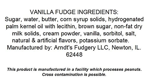 Creamy Vanilla Fudge Homemade Candy - 1 Pound Gift Box | Perfect for Holidays, Parties & Sweet Treats