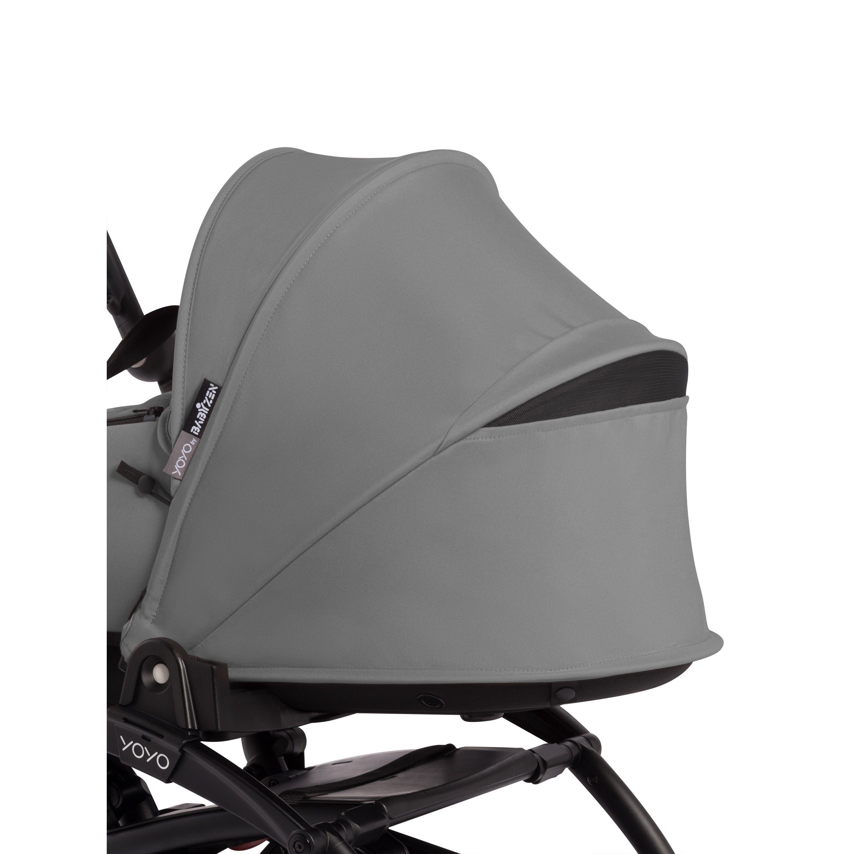 BabyZen YOYO Bassinet - Lightweight & Portable Grey Baby Crib for Travel, Stroller & Home Use - Perfect for Newborns & Infants