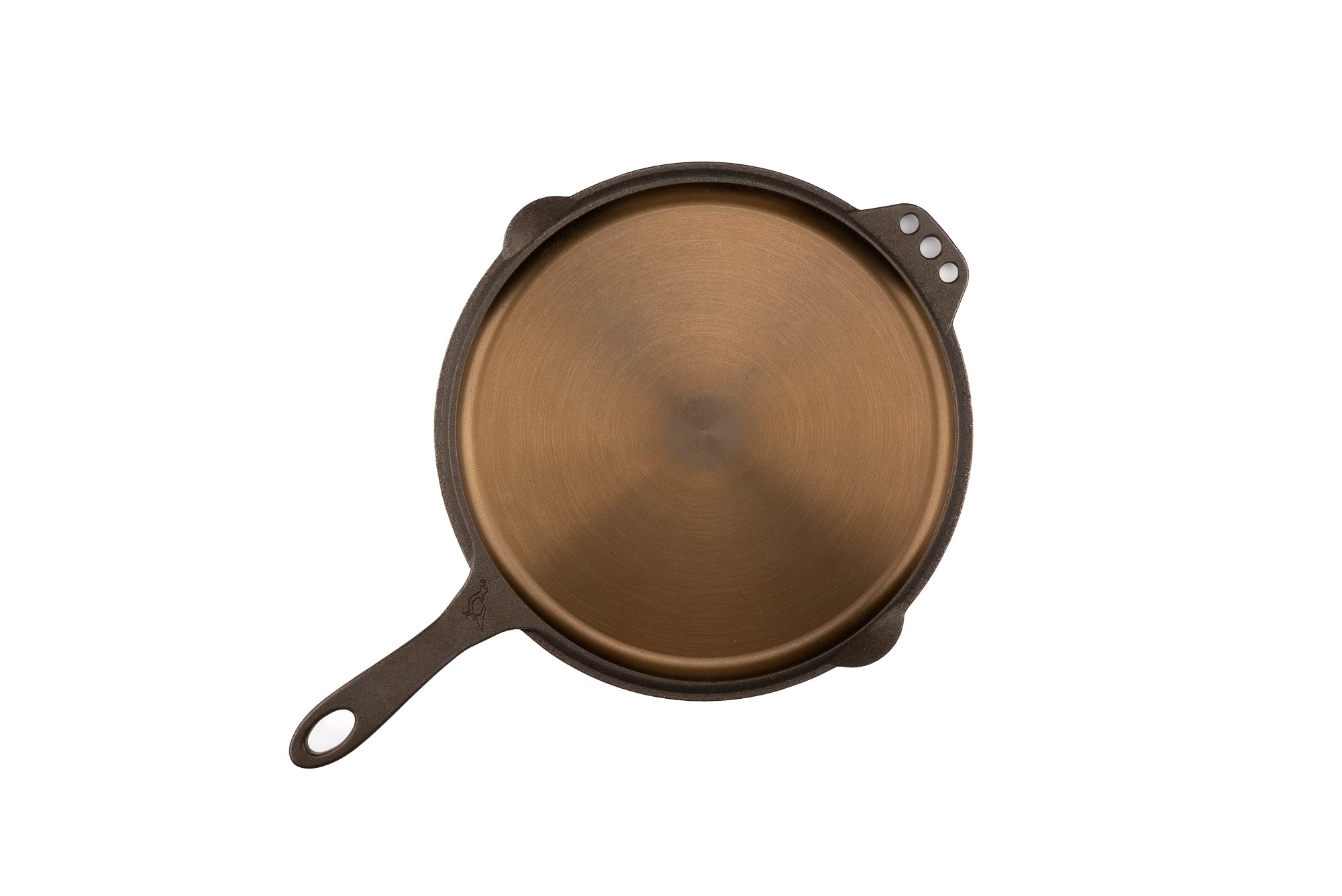 Smithey No. 12 Cast Iron Flat Top Griddle - Premium Pre-Seasoned Carbon Steel Cookware for Outdoor Camping, BBQ, and Home Kitchen Use