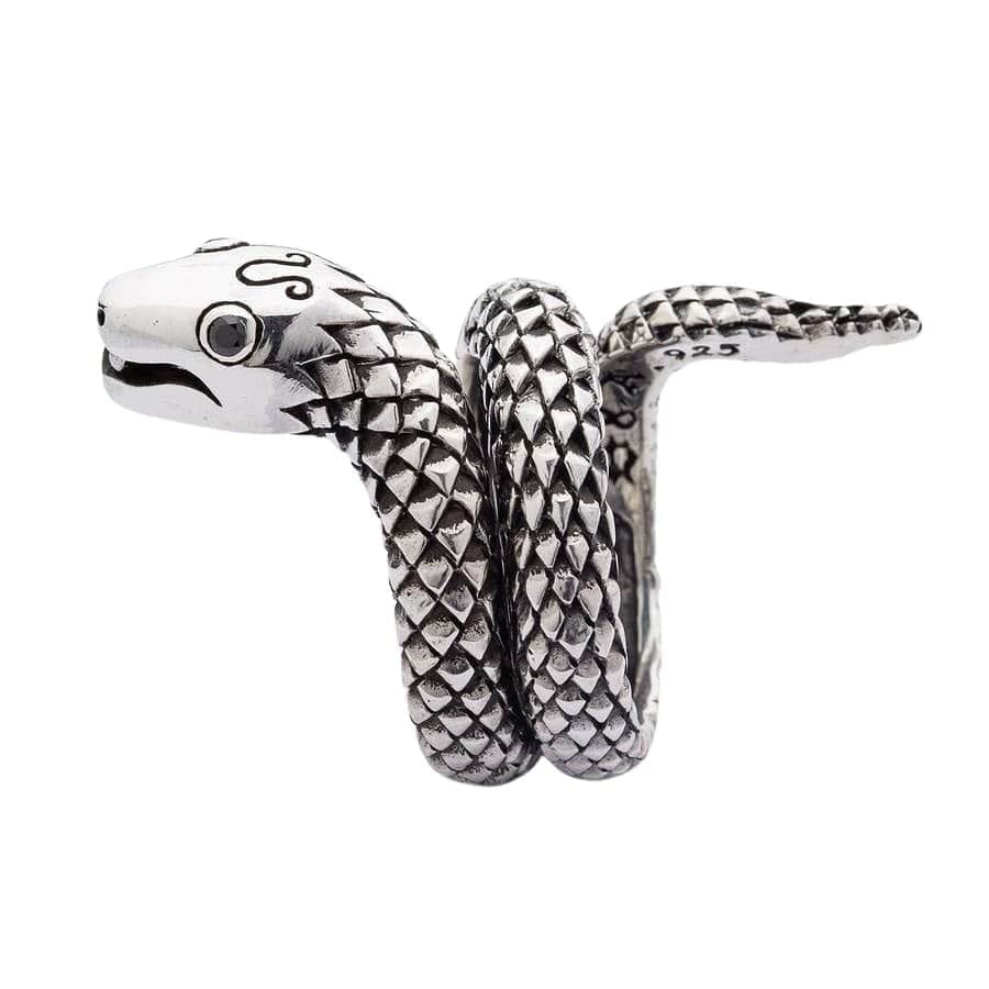 925 Sterling Silver Snake Ring for Women - Elegant & Hypoallergenic Jewelry for Everyday Wear, Parties & Gifts