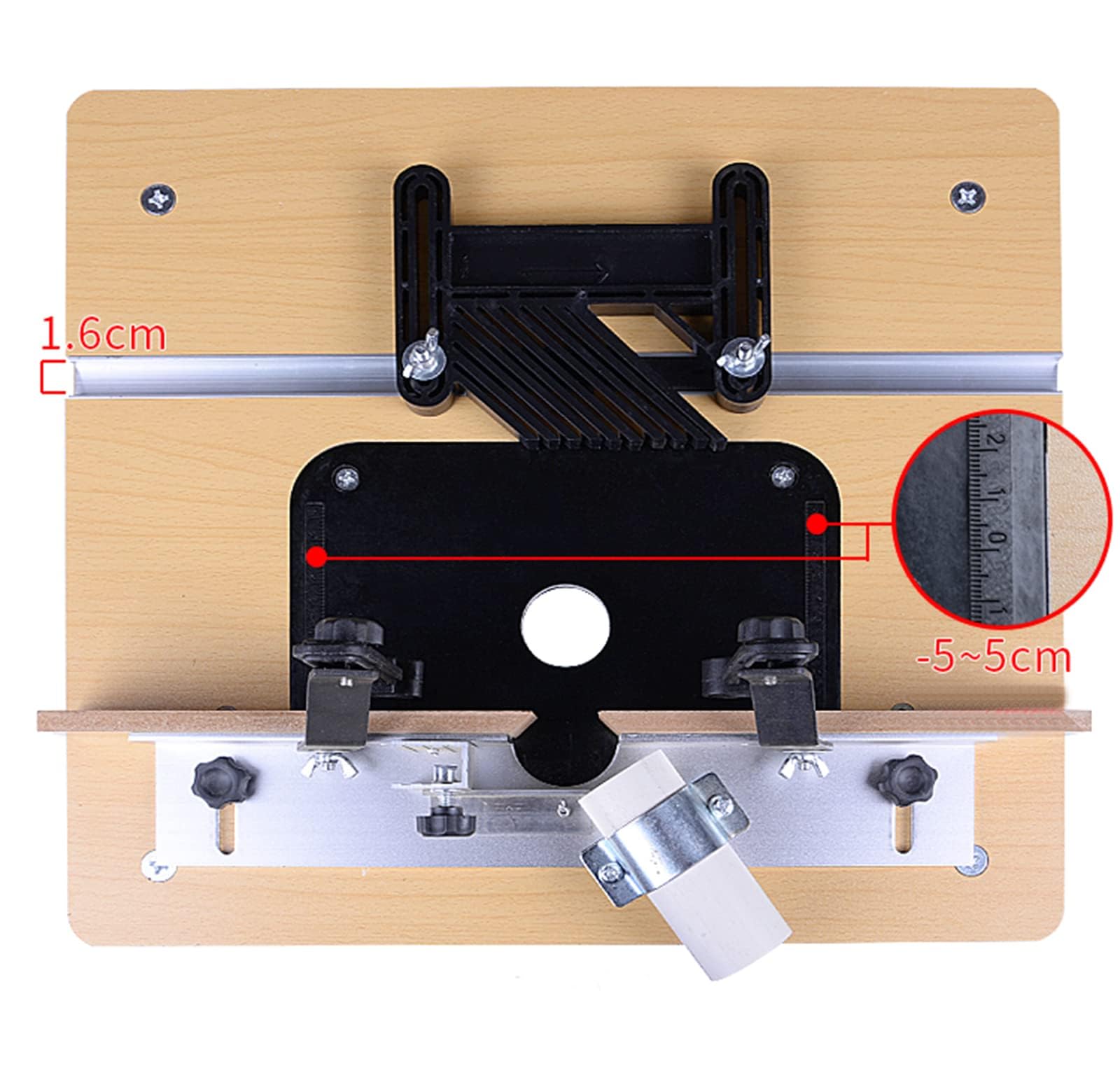 Professional Benchtop Router Table with Stand & Adjustable Fence - Heavy Duty Woodworking Router Table for Precision Wood Routing | Perfect for DIY Projects, Cabinet Making & Furniture Crafting