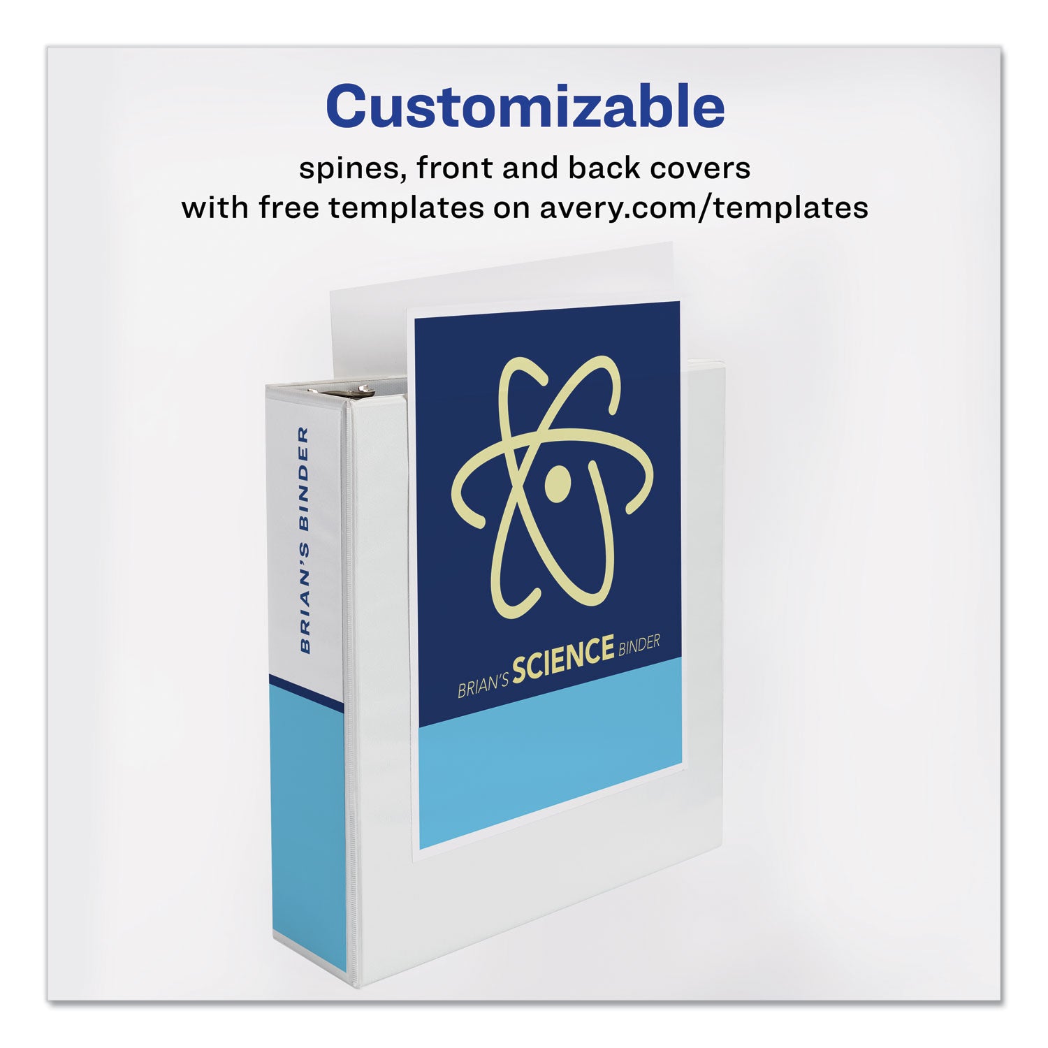 Avery Economy 3-Ring Binder with Round Rings - 1