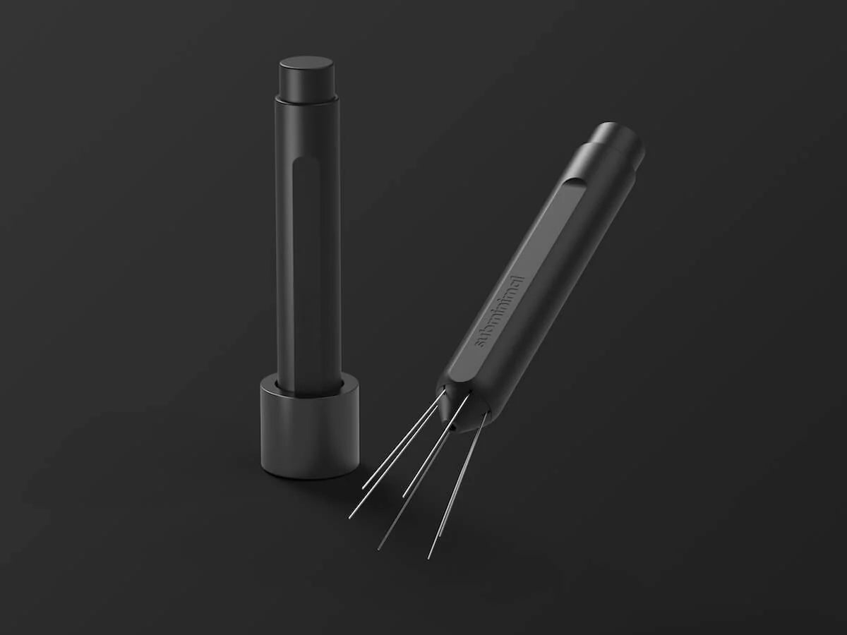 Subminimal Flick WDT Tool - Professional Coffee Stirrer for Espresso Preparation, Perfect for Home Baristas & Coffee Enthusiasts | Use for Even Extraction & Enhanced Flavor in Espresso Brewing