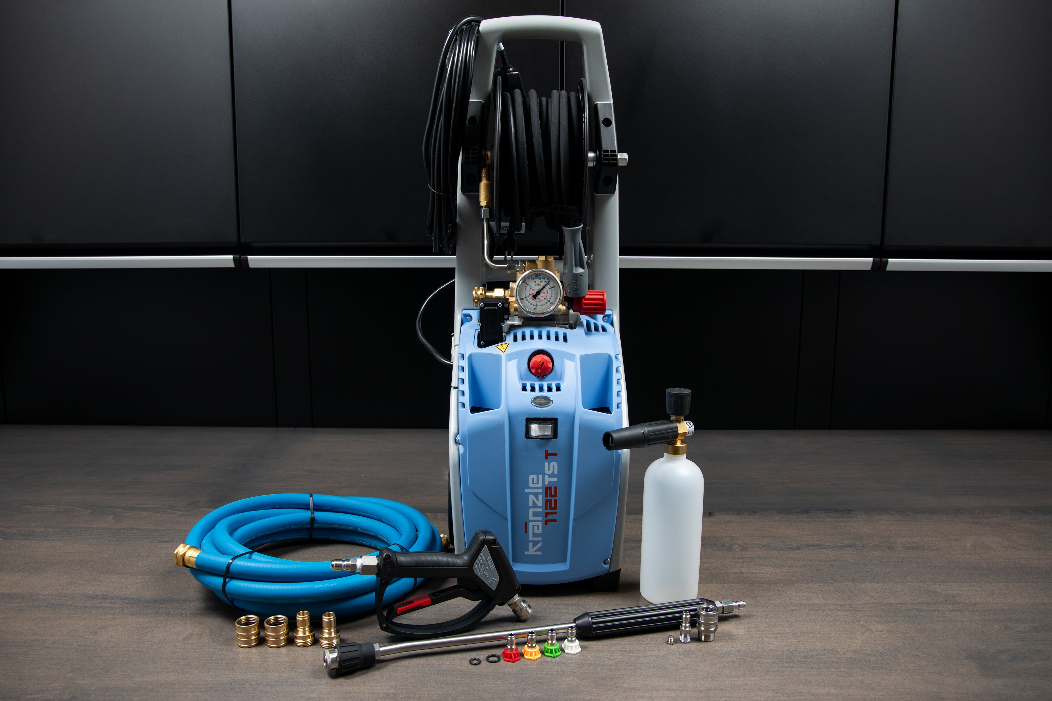 Kranzle K1122TST Professional Portable Pressure Washer - High Power Electric Car Wash, Home & Garden Cleaning - Perfect for Driveways, Patios, and Outdoor Surfaces
