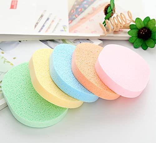**AVNISH Women's Polycotton Spa Headband with Face Pack Brush & Wash Sponge Set – Reusable Makeup Cleansing Elastic Headband for Facial, Skincare & Spa – Includes Brush, Belt & 2 Sponges (Perfect for Home Spa, Beauty Routine & Travel)**