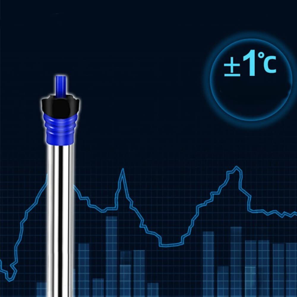 500W Submersible Adjustable Aquarium Heater for Tropical Fish Tanks - Perfect for Freshwater & Saltwater Aquariums, Fish Breeding, and Aquatic Plant Tanks