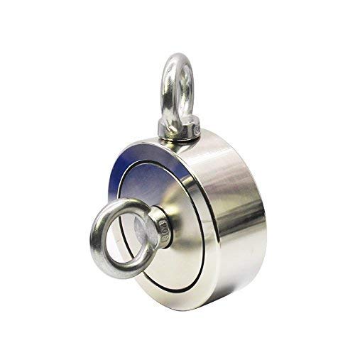 Brute Magnetics 1700 lb Double Sided Fishing Magnet Kit - 3.7