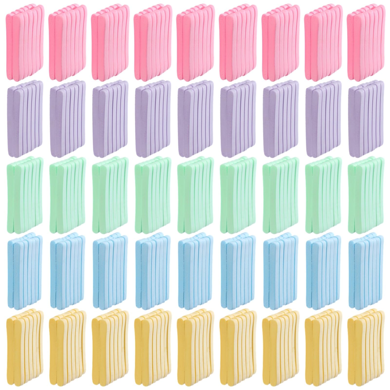 600 Pcs Compressed Facial Sponges | Round PVA Makeup Sponge Pads for Women | Soft Cleansing & Makeup Removal Sponges | 5 Colors | Perfect for Daily Skincare & Travel Beauty Routine