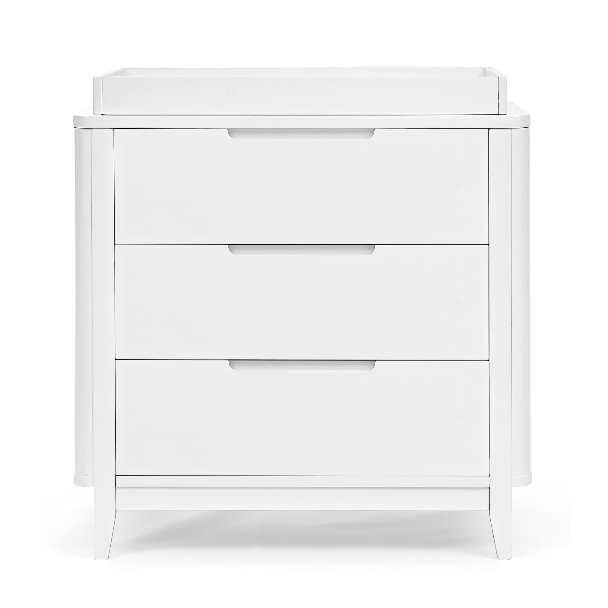 Noah 3 Drawer Dresser with Changing Top & Interlocking Drawers - Nursery Storage Solution for Baby Clothes, Diapers & Essentials | Perfect for Newborns & Toddlers