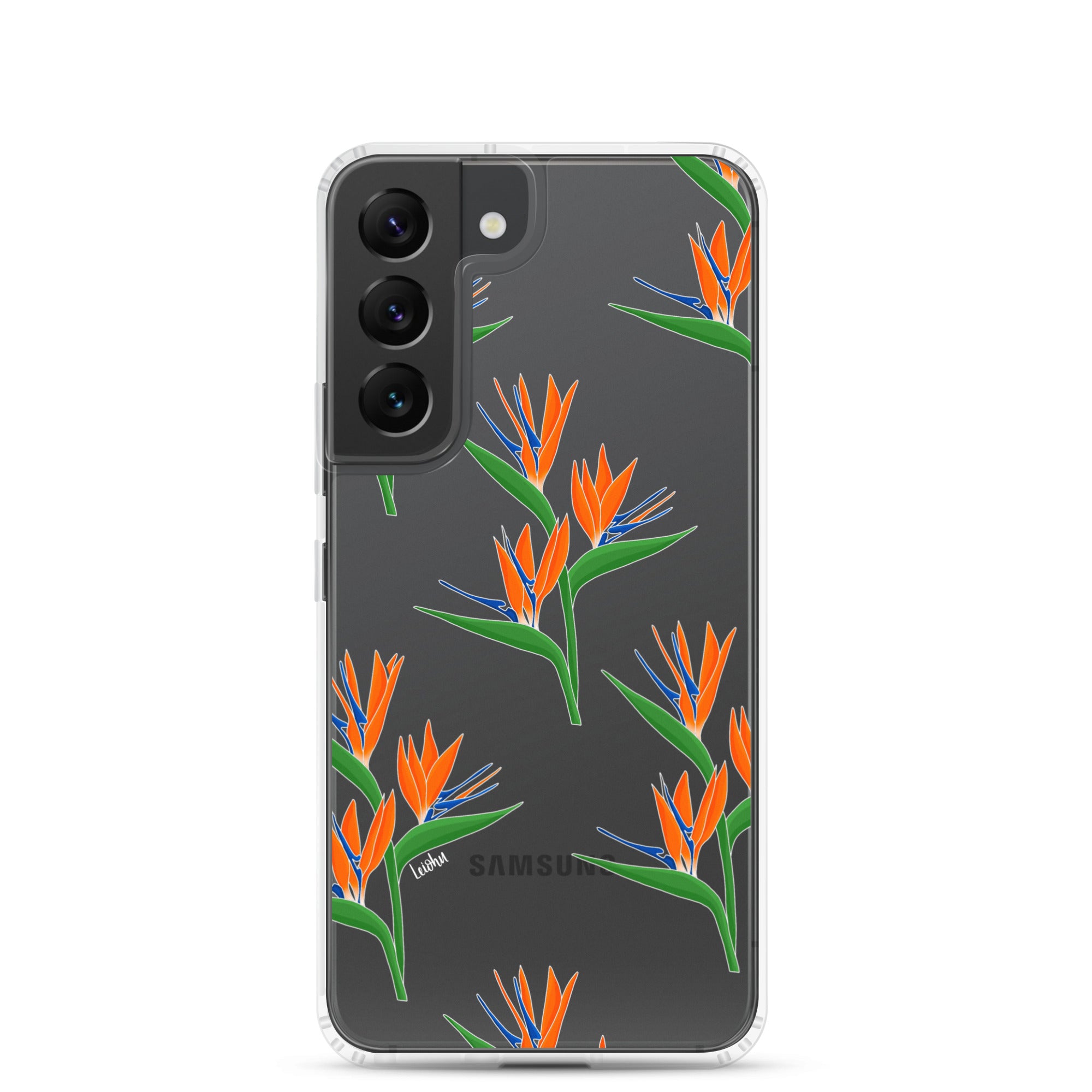 Bird of Paradise Clear Phone Case for Samsung Galaxy - Slim Protective Cover for Everyday Use & Travel