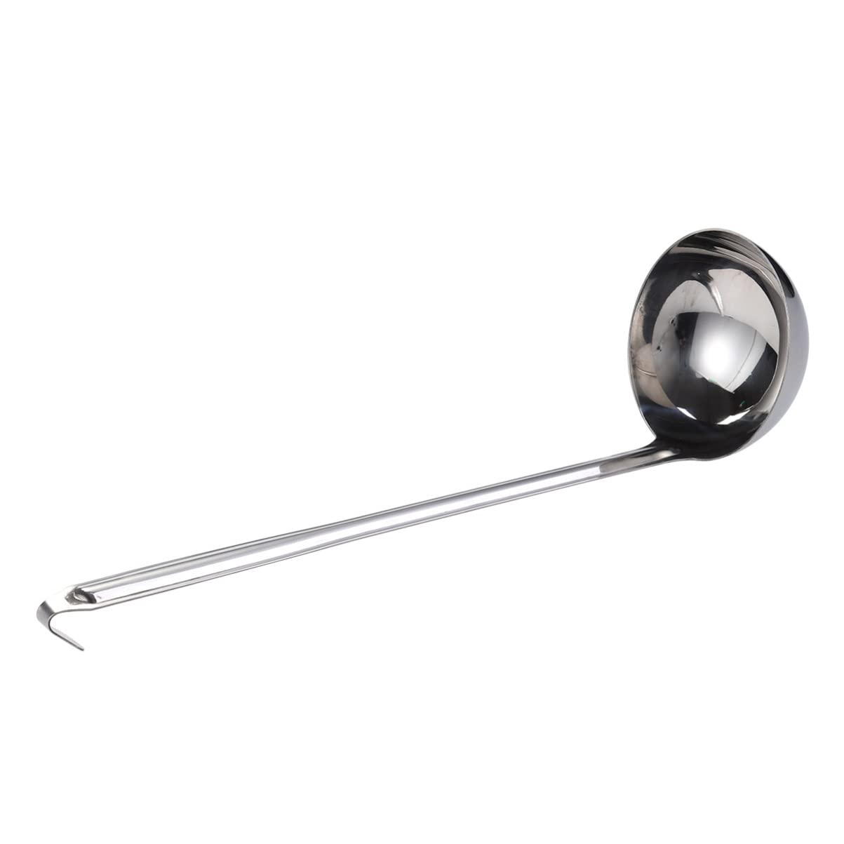 Premium Stainless Steel Soup Ladle with Long Handle - Durable Kitchen Utensil for Serving Soups, Stews, and Sauces - Perfect for Home Cooking, Restaurants, and Catering Events