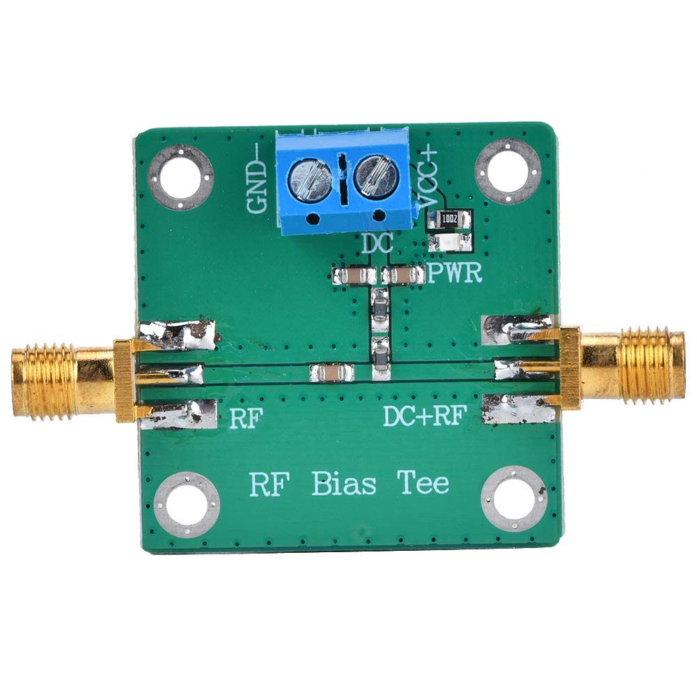 **YWBL-WH DC Feed RF Bias Tee 10-6000MHz, RF Microwave Bias Active Antenna Power Supply, Electrical Tools for Ham Radio, Signal Amplifiers & RF Testing**
