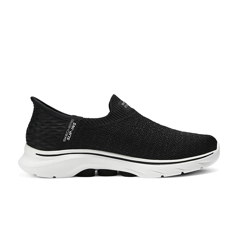 Skechers Women's Go Walk 7 Slip-On Walking Shoes - Comfortable & Lightweight for Walking, Travel & Everyday Wear - Style 125219/BKW