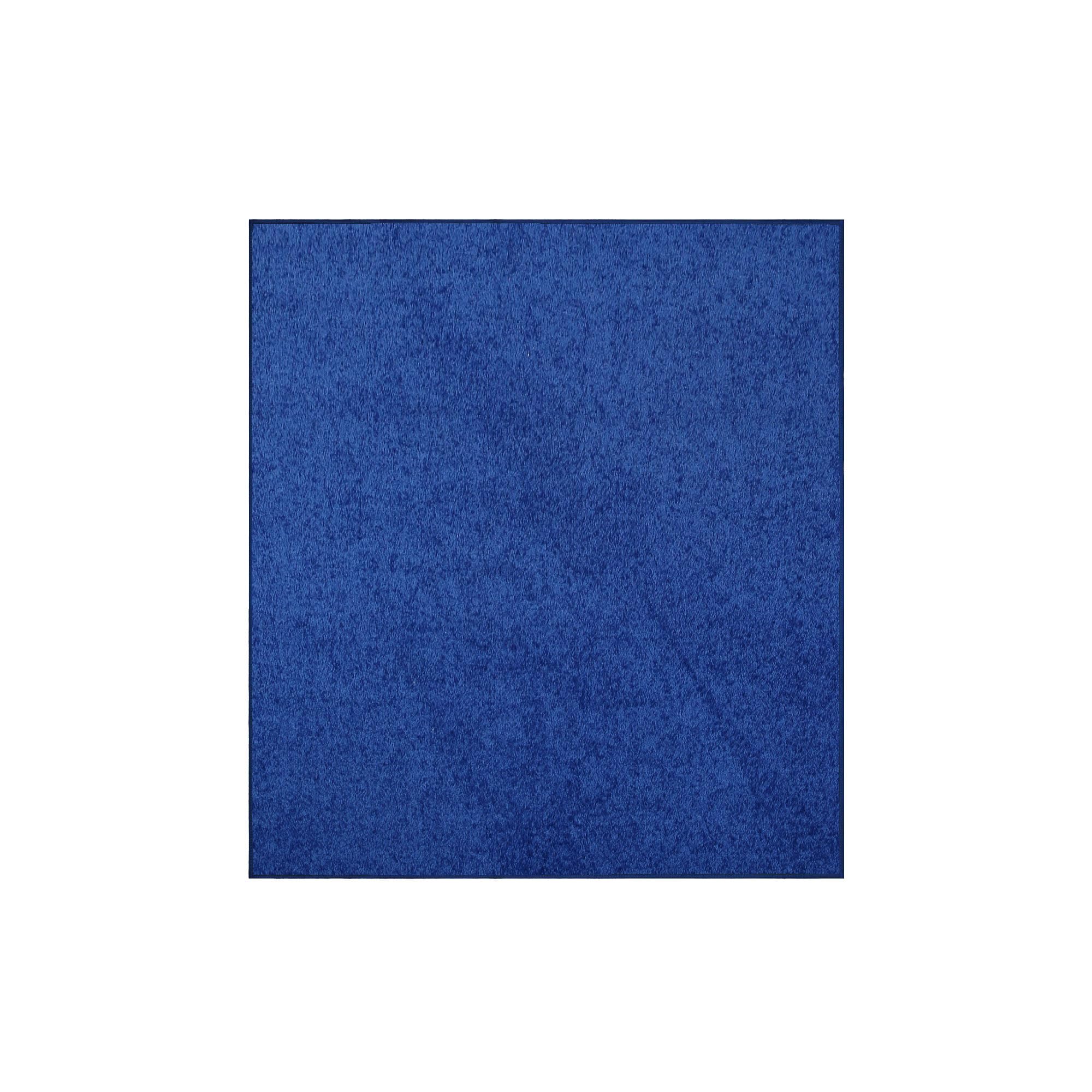 Ambiant Galaxy Way Kids' Favorite Area Rugs Neon Blue - 8' Square Indoor Stain-Resistant Carpet | Perfect for Living Room, Bedroom, Nursery, Playroom & Wedding Decor | USA-Made Pet & Child Safe Rug for Cozy Home Atmosphere