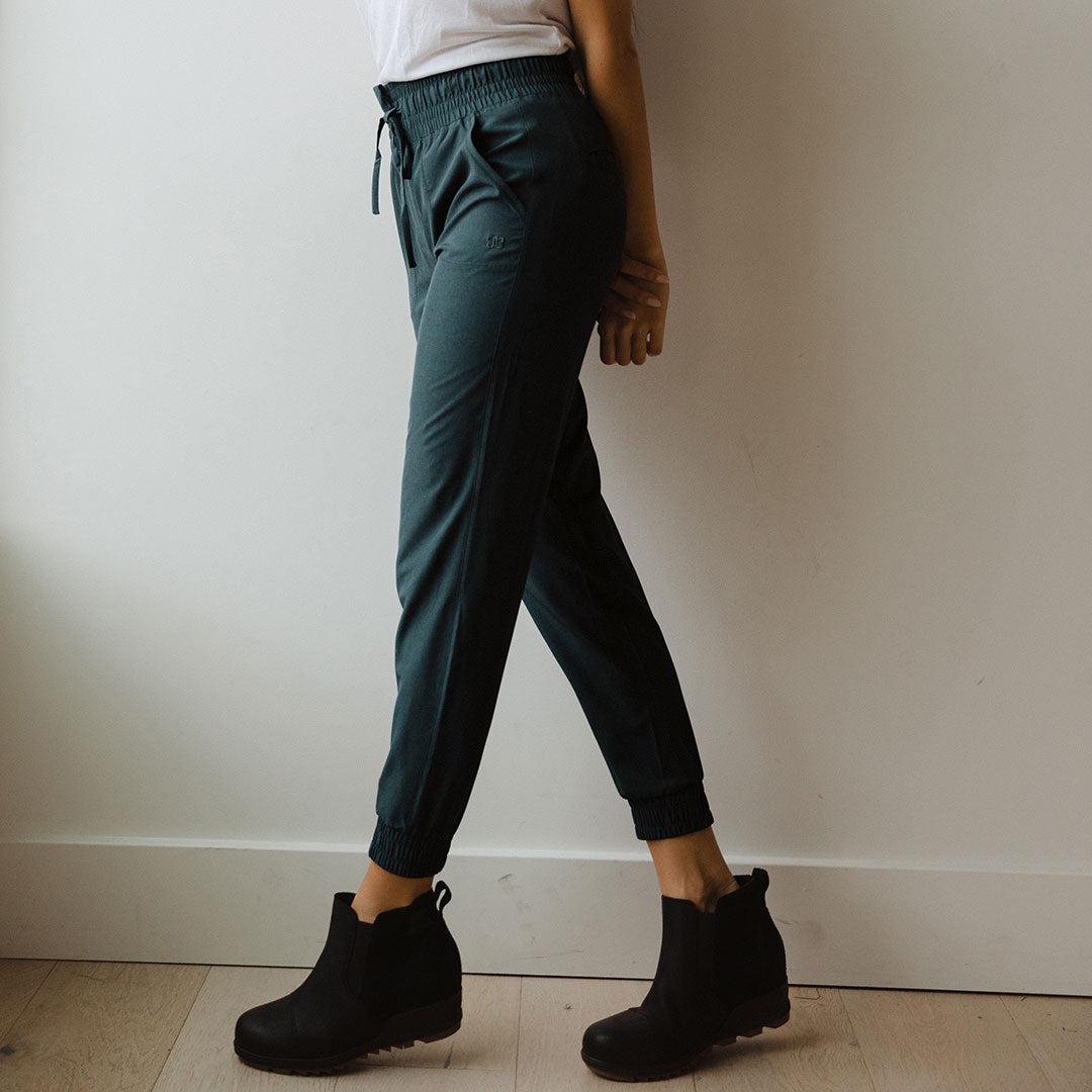 Destination Joggers - Heather Cobalt Color Comfortable Casual Pants for Men & Women | Perfect for Lounge Wear, Travel & Everyday Use