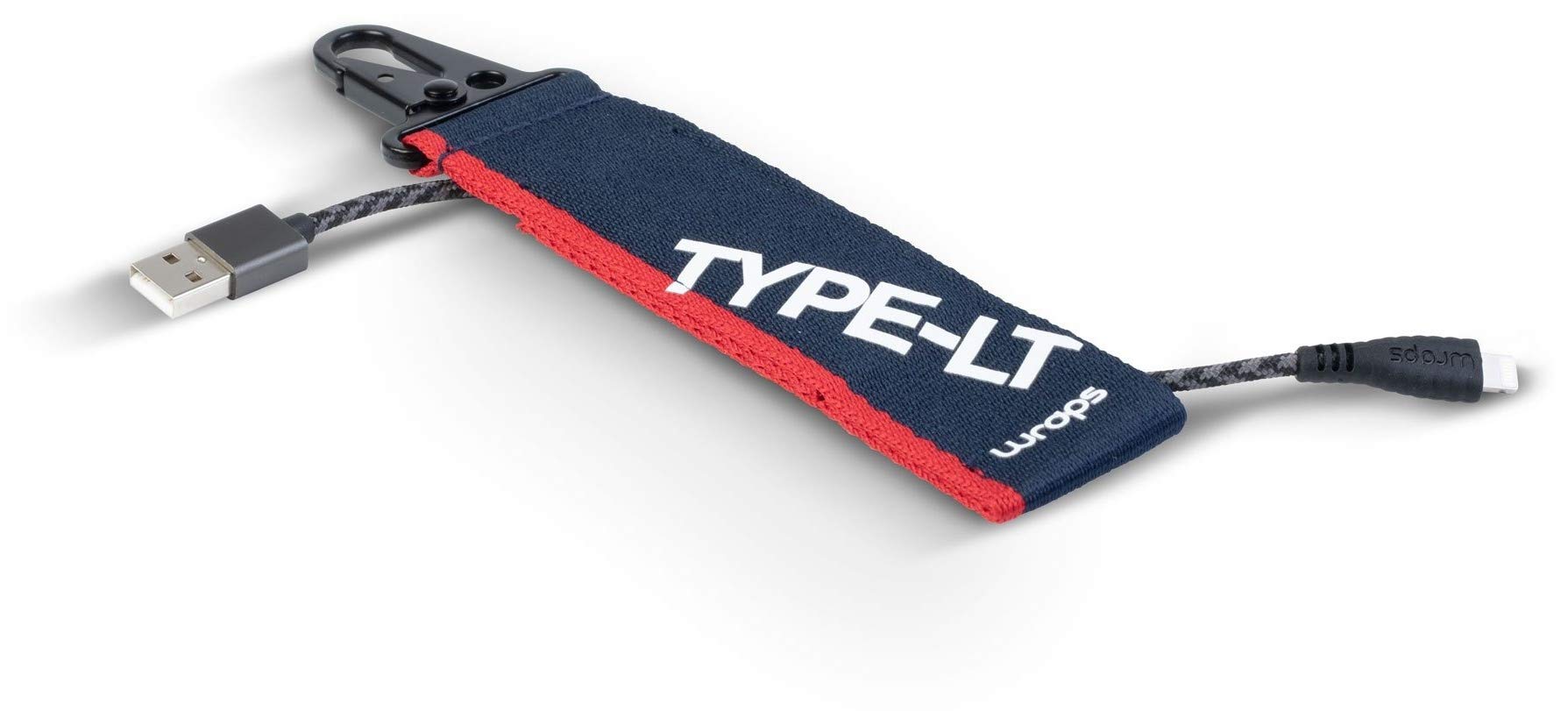 WCKEYLT1-V19 Clip'n Go Lightning Charge Cable - 3FT Durable iPhone Charger Cord with Secure Clip for iPhone 14/13/12/11/X/8/7 - Fast Charging & Data Sync - Perfect for Home, Office, Travel & Car Use