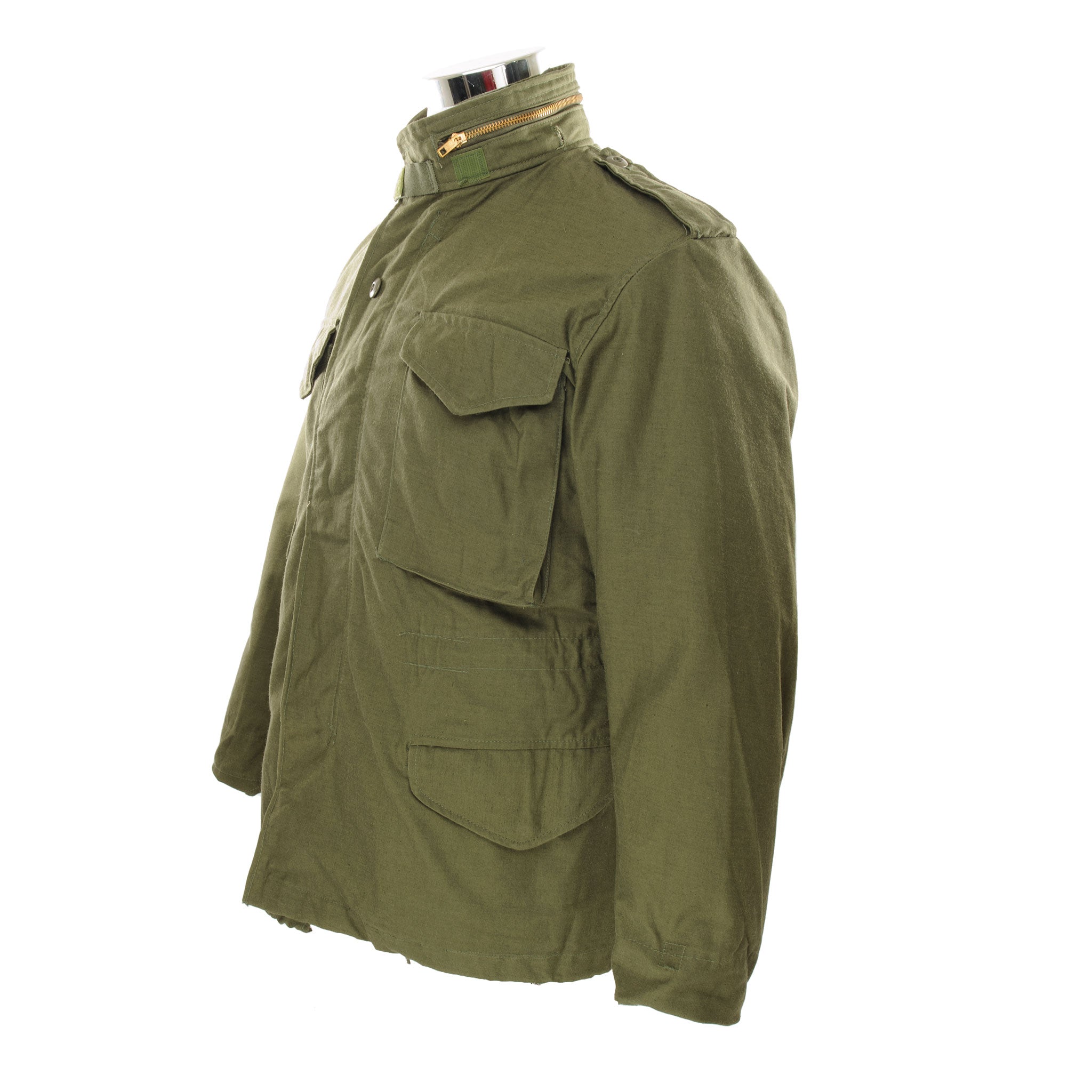 Vintage US Army M-1965 M65 Field Jacket - 1980s Small Short Size - Military Green Tactical Outerwear for Men - Perfect for Outdoor Adventures, Camping & Urban Style
