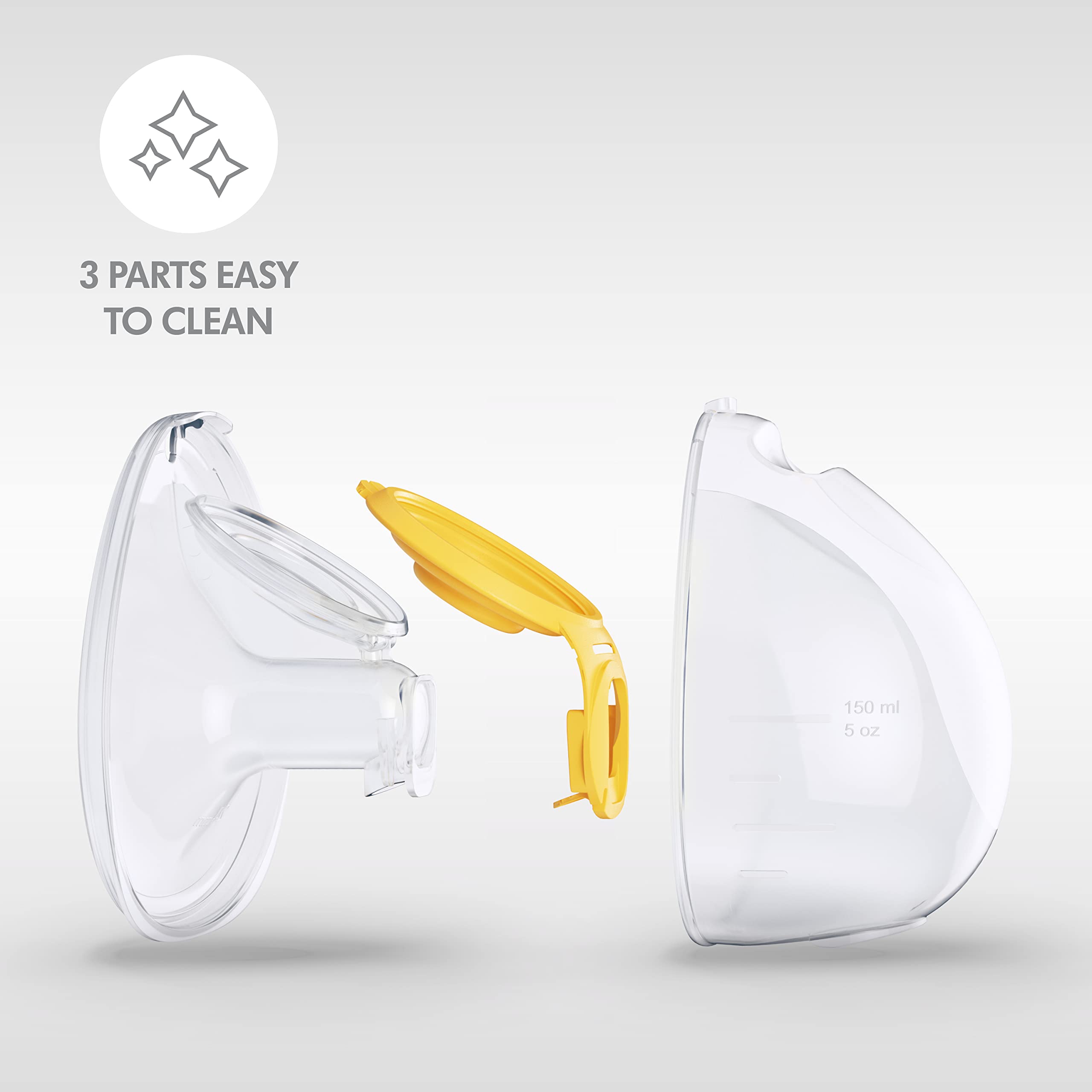 Medela Freestyle Hands-Free Double Electric Breast Pump with Wearable Cups - Wireless App Control, Portable & Discreet Breastfeeding Pump for Working Moms - Perfect for Office, Travel & On-the-Go Nursing