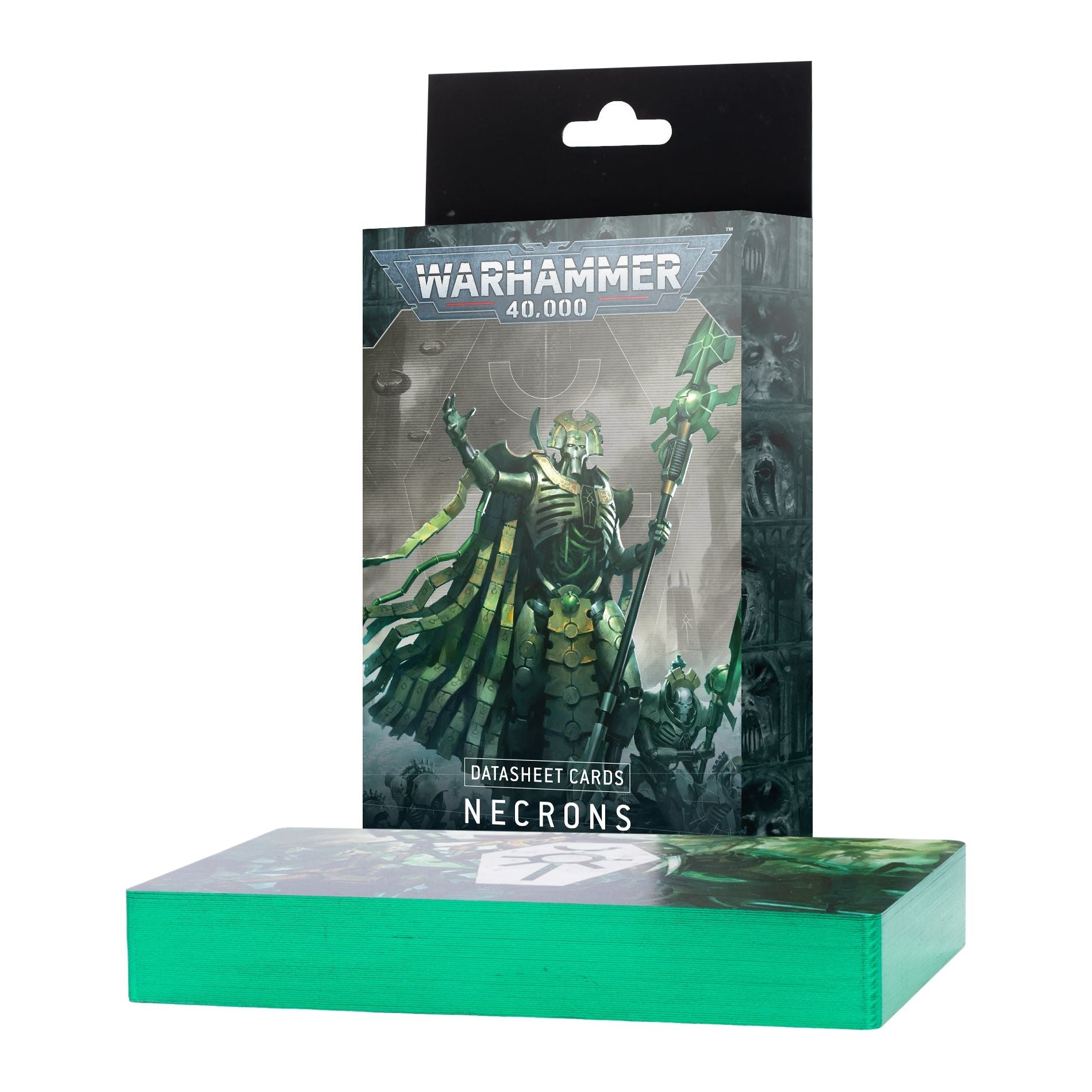 Necron Datasheet Cards for Warhammer 40K - Strategy Game Accessories for Tabletop Battles & Collectors