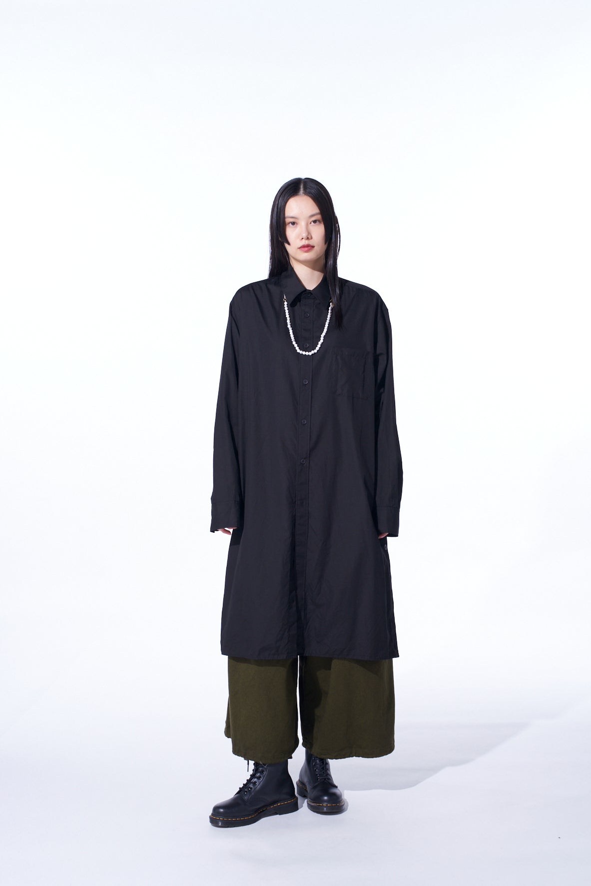 Stylish Cotton Broad Button Slits Long Shirt for Women - Casual & Office Wear - Perfect for Everyday Outfits and Professional Looks