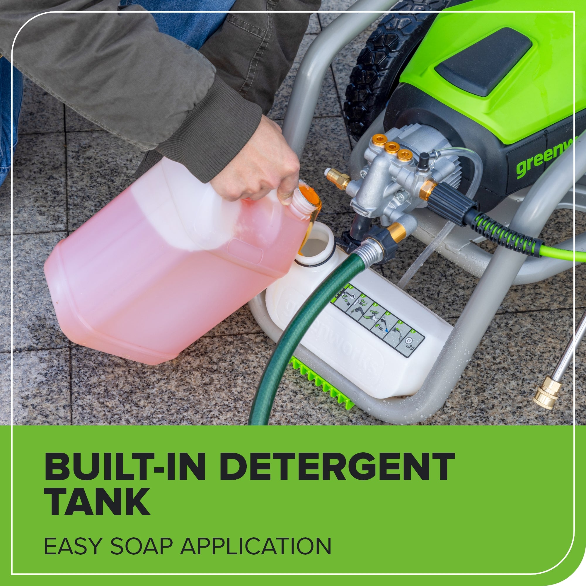 2700 PSI 1.2 GPM Electric Pressure Washer - High Power Cold Water Cleaner for Home, Driveway, Deck & Patio Cleaning