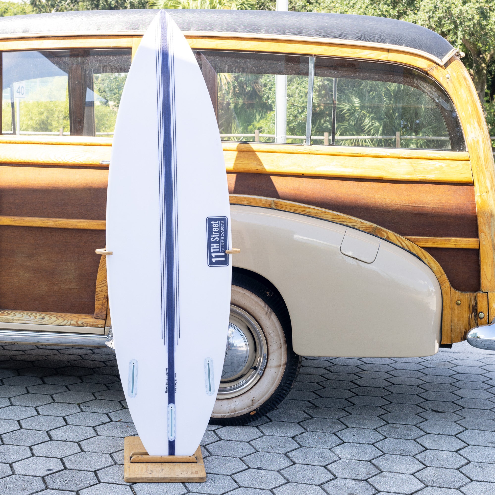 11th Street Surfboards GO2 EPS 5'10 Surfboard with Futures Fins - Perfect for Beach Waves & Surfing Adventures