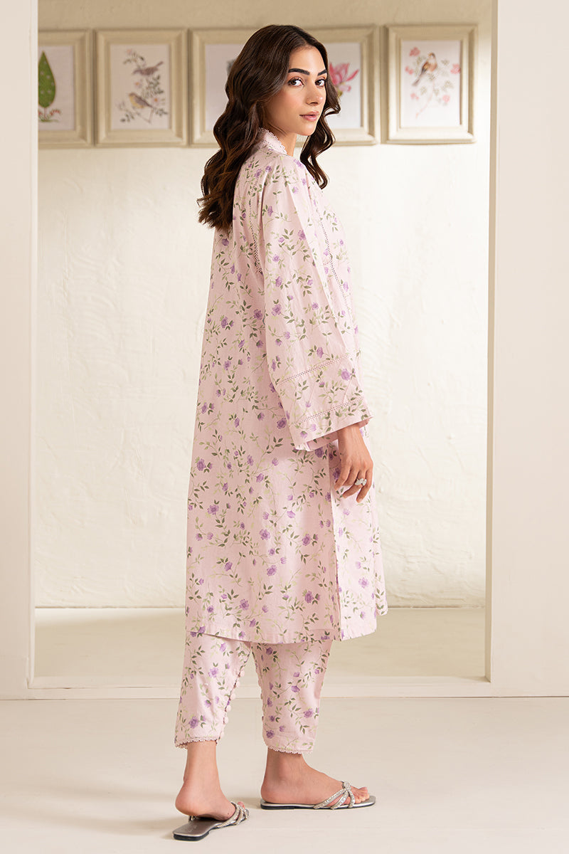 LILAC HAZE 2-Piece Outfit Set - Stylish Women's Shirt & Comfortable Trousers for Casual Wear, Office & Spring Fashion