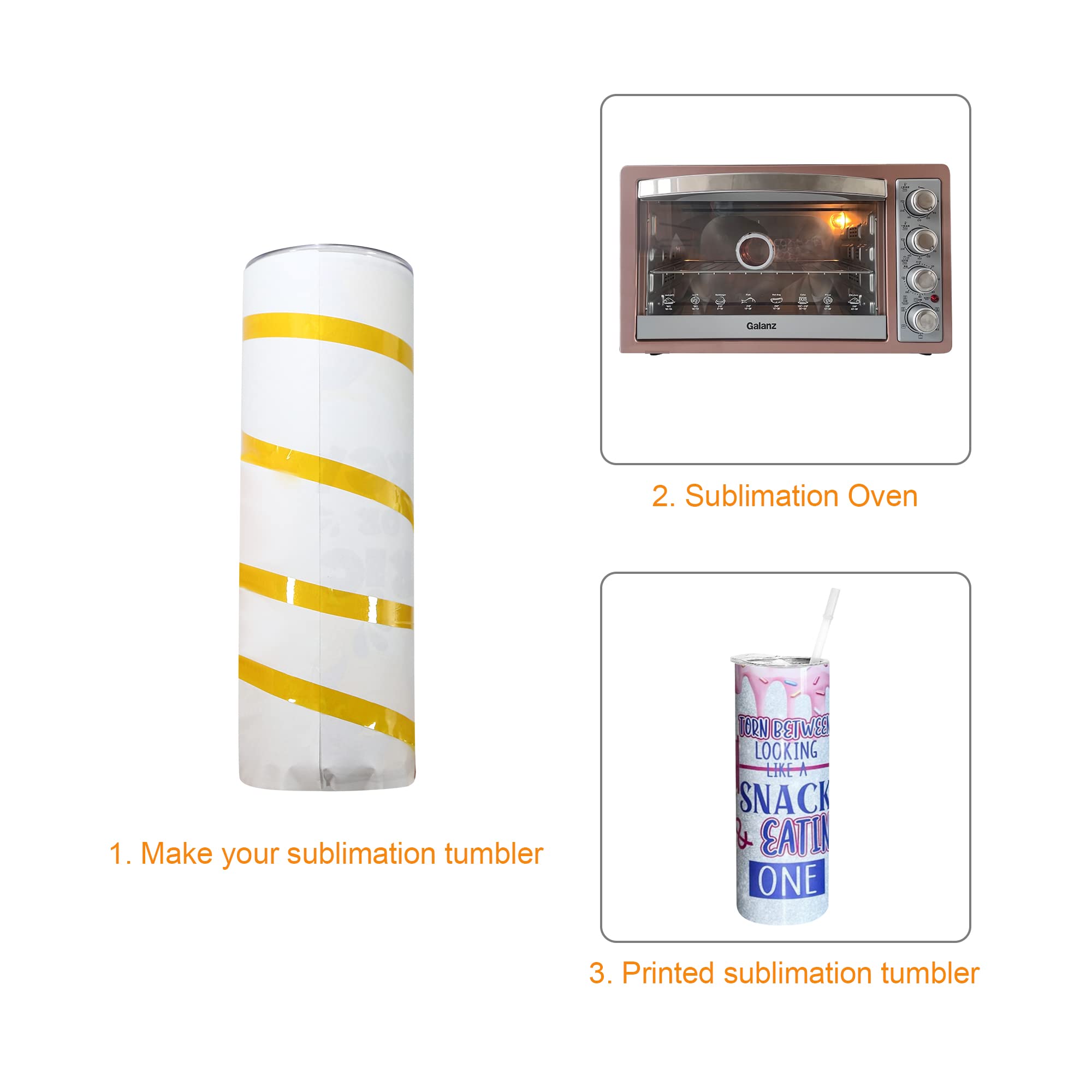 25 Pack 20OZ Sublimation Tumblers - Double Wall Vacuum Insulated Stainless Steel Cups with Straw, Polymer Coating for Heat Transfer - Perfect for Custom Drinkware, Promotional Gifts & Personalized Crafts