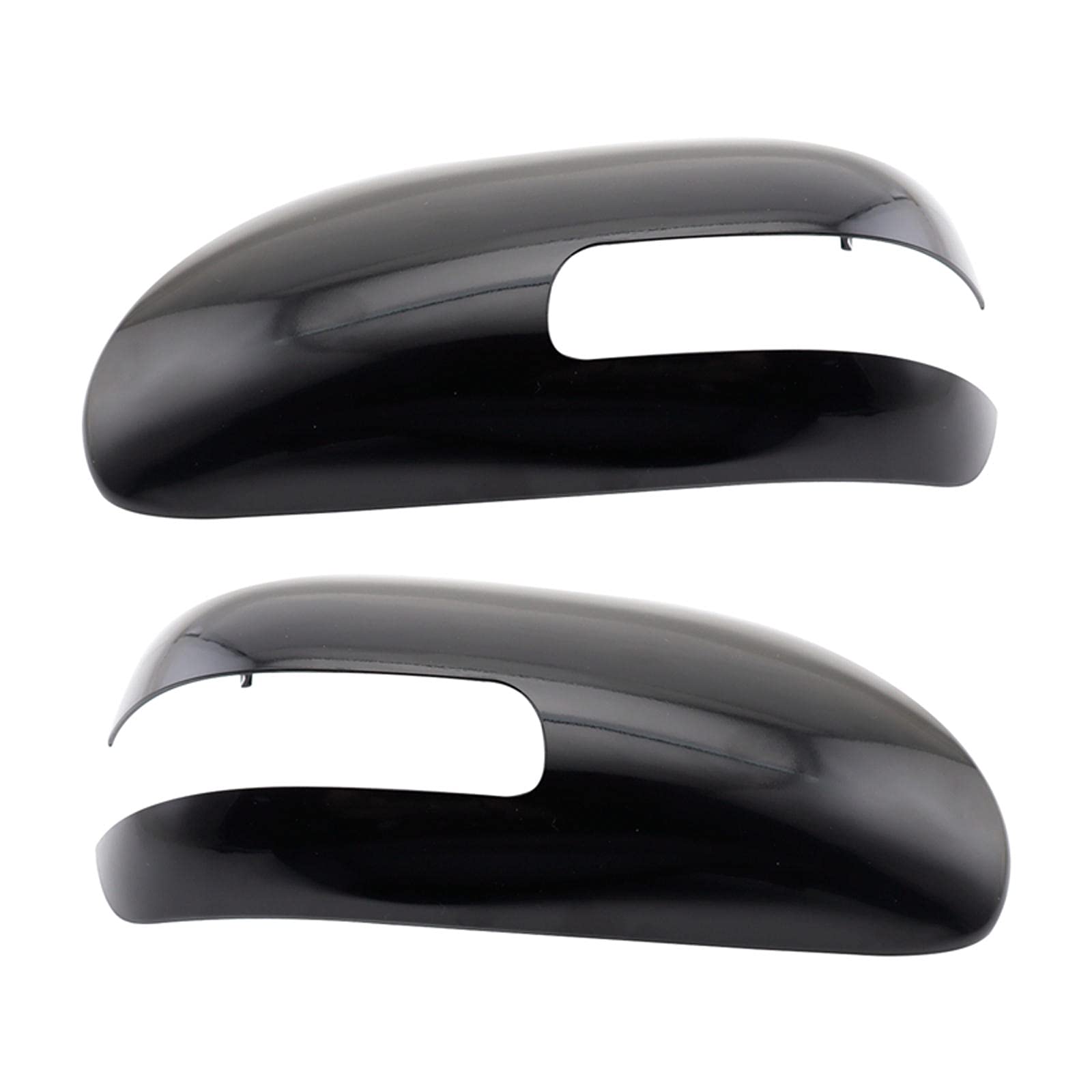 ANBXMWL Car Side Rearview Mirror Cover - Compatible with Toyota Camry 2006-2011 & Vios 2008-2013 - Bright Black Mirror Cap - Perfect for Protection & Style Upgrade