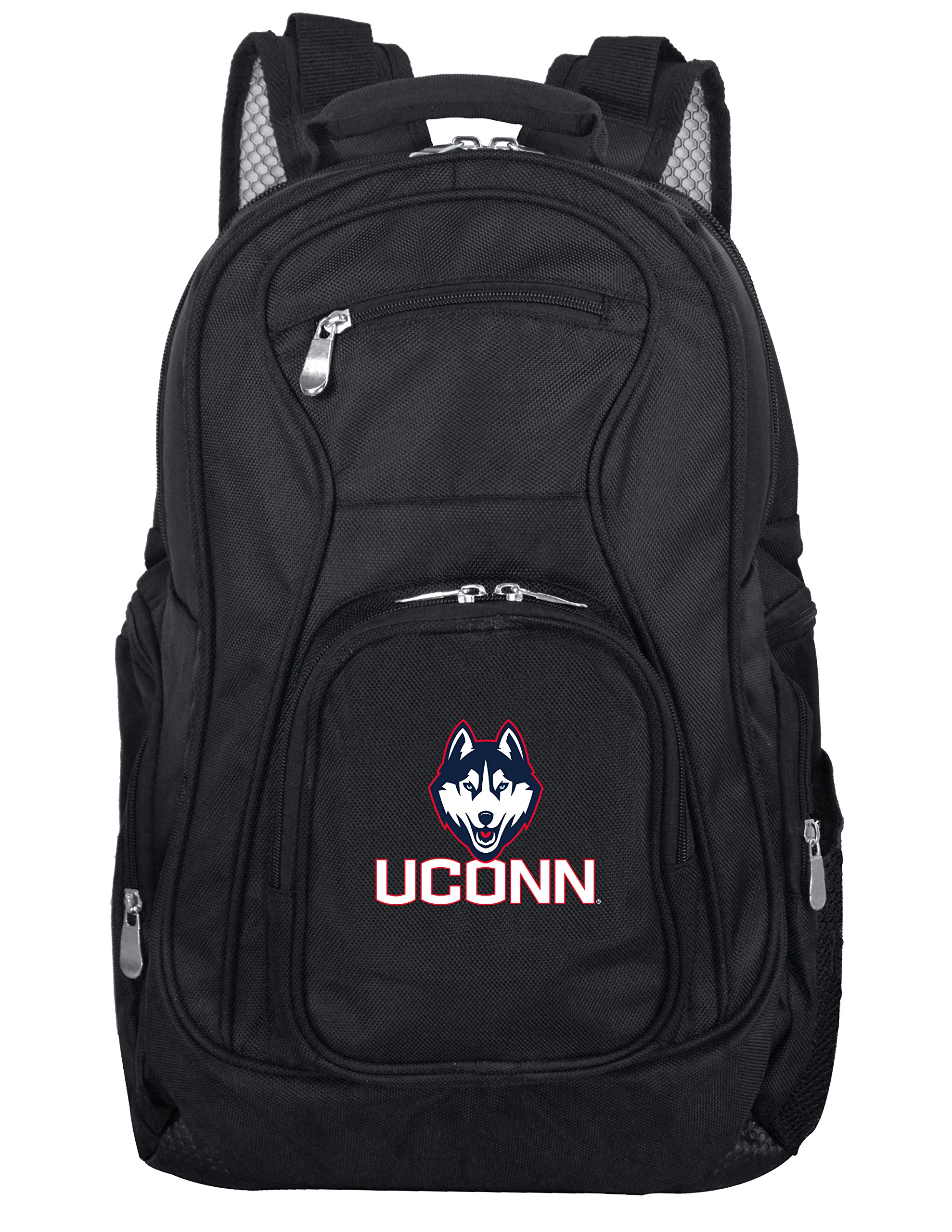 NCAA Laptop Backpack 19-Inch Black - Durable College Student Backpack for School, Travel & Work - Fits 15-17 Inch Laptops