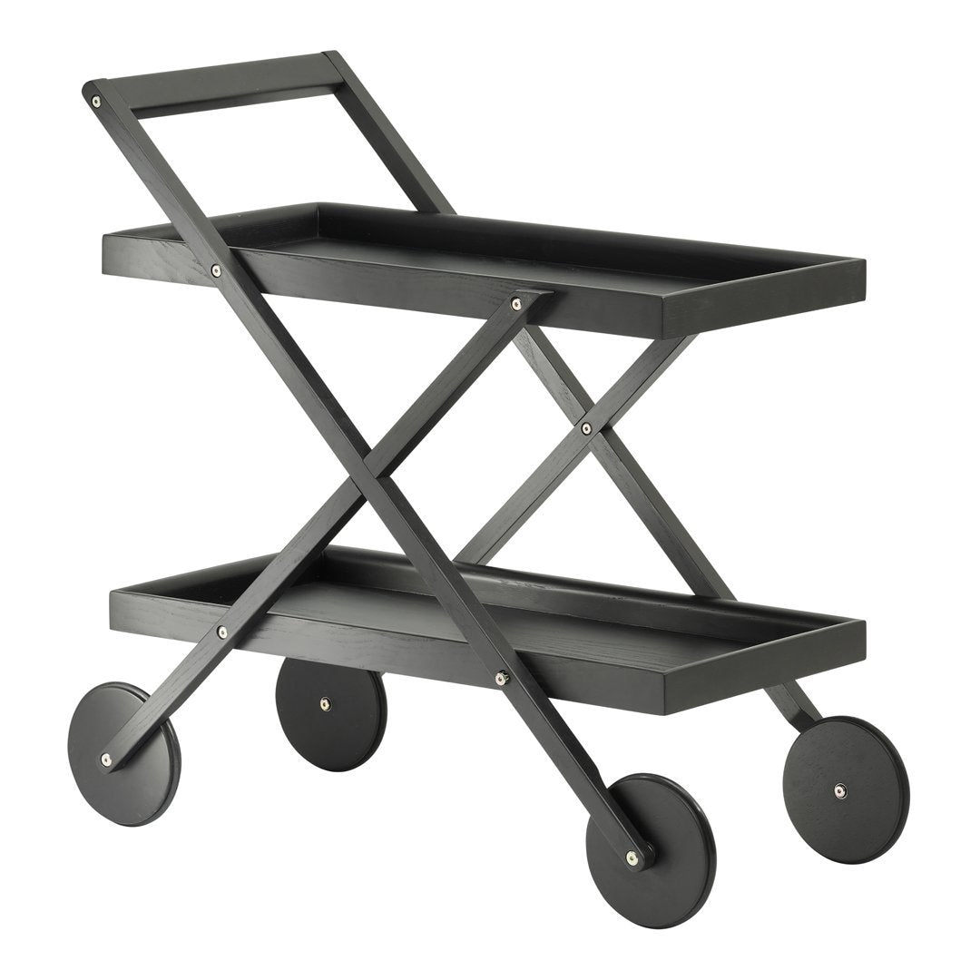 Gunilla Allard Exit Trolley - Stylish Rolling Cart by Design House Stockholm | Perfect for Home, Office & Retail Storage