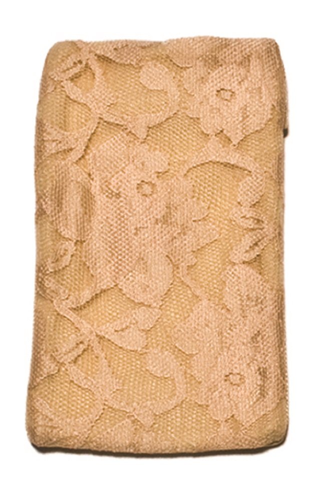 Secret Stash Lace Bra Travel Pouch - Beige Hidden Money Pocket for Women - Perfect for Travel, Gym & Everyday Use