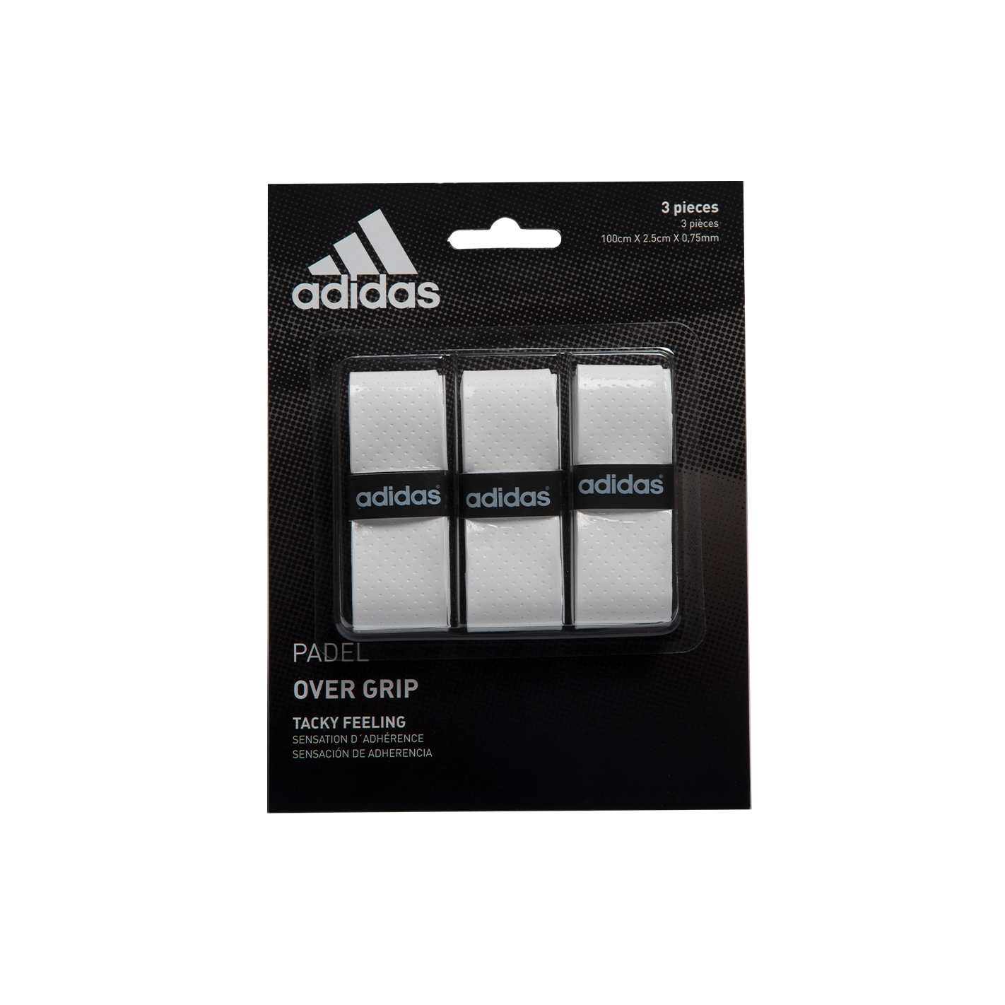 Adidas Padel Overgrip - Premium Tennis & Padel Racket Grip Tape for Enhanced Sweat Absorption & Control - Perfect for Tennis, Padel & Racquetball Players